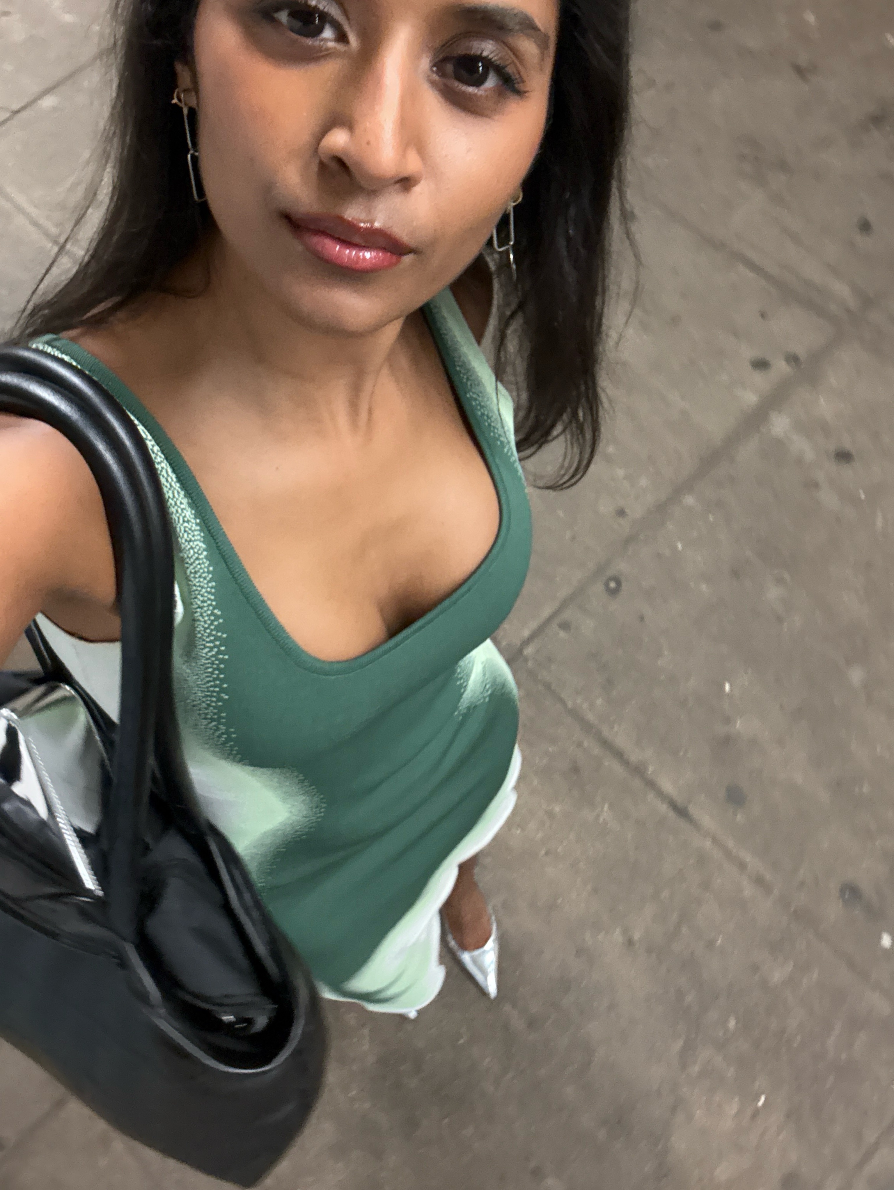 ph5 green dress BROOKLYN WAVY ASYMMETRIC DRESS PH5