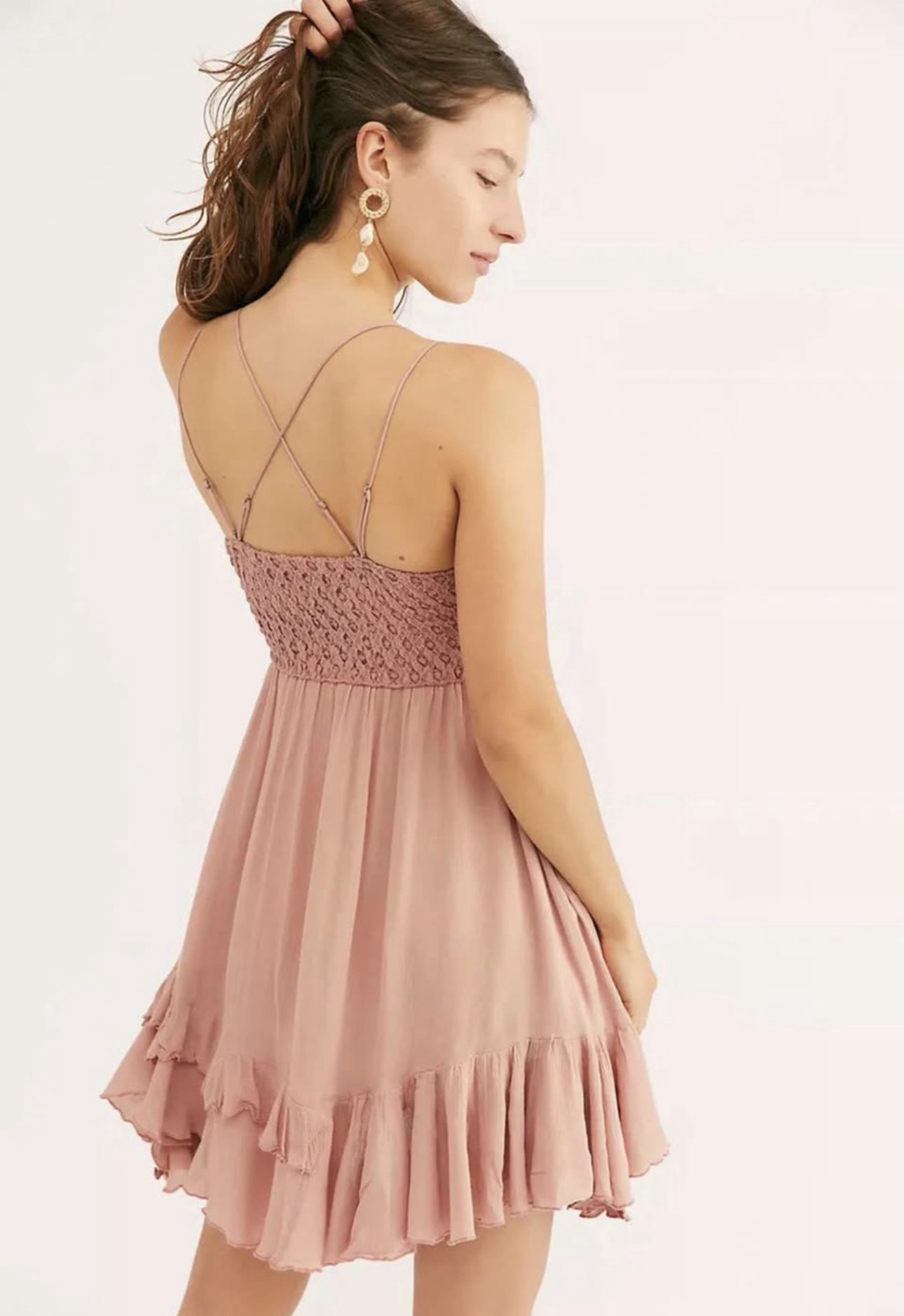 Free People One Adella Slip by Free People - Pickle Free People One Adella Slip by Free People - Pickle