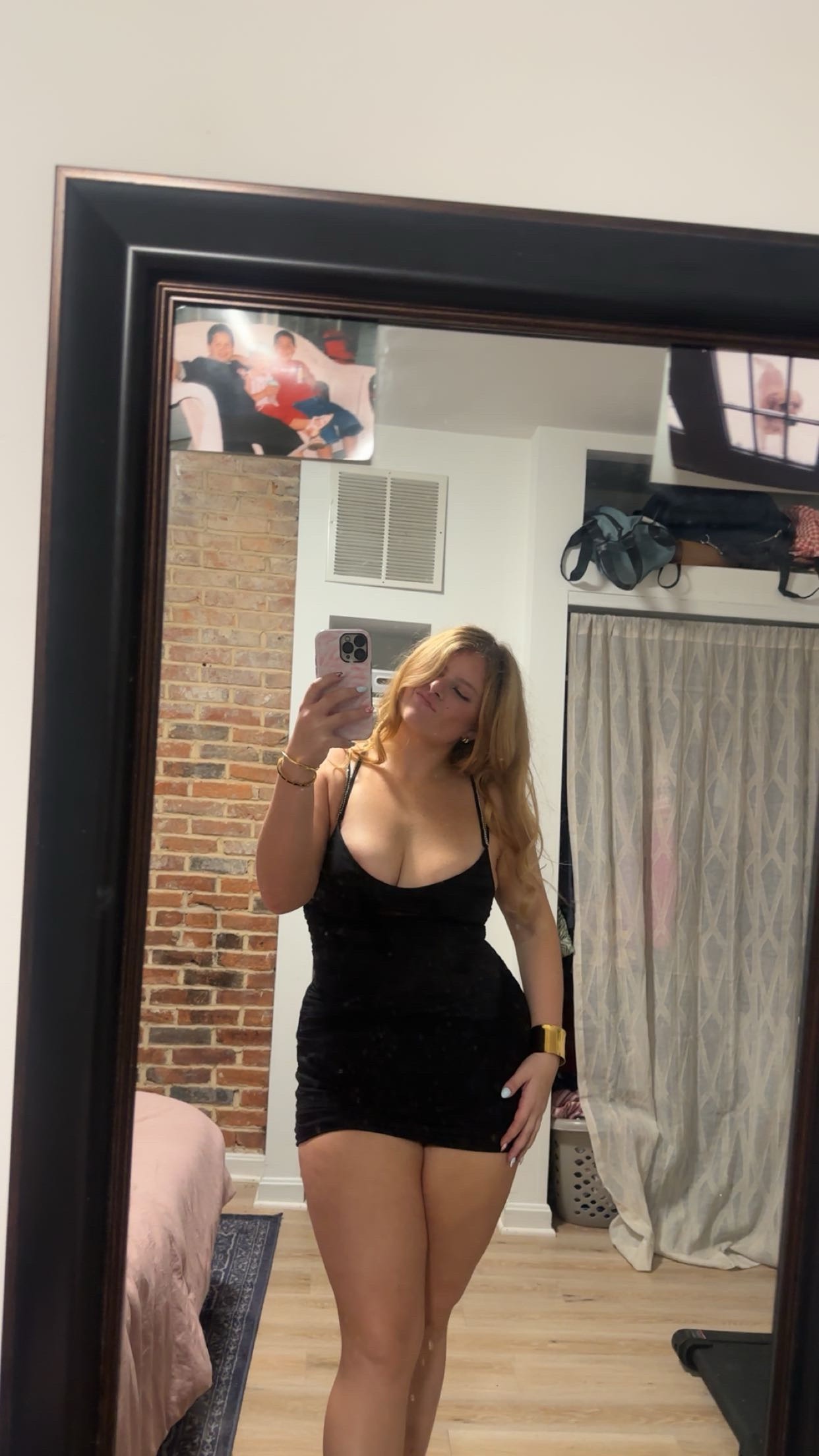 Lucy In The Sky Black Mini Dress