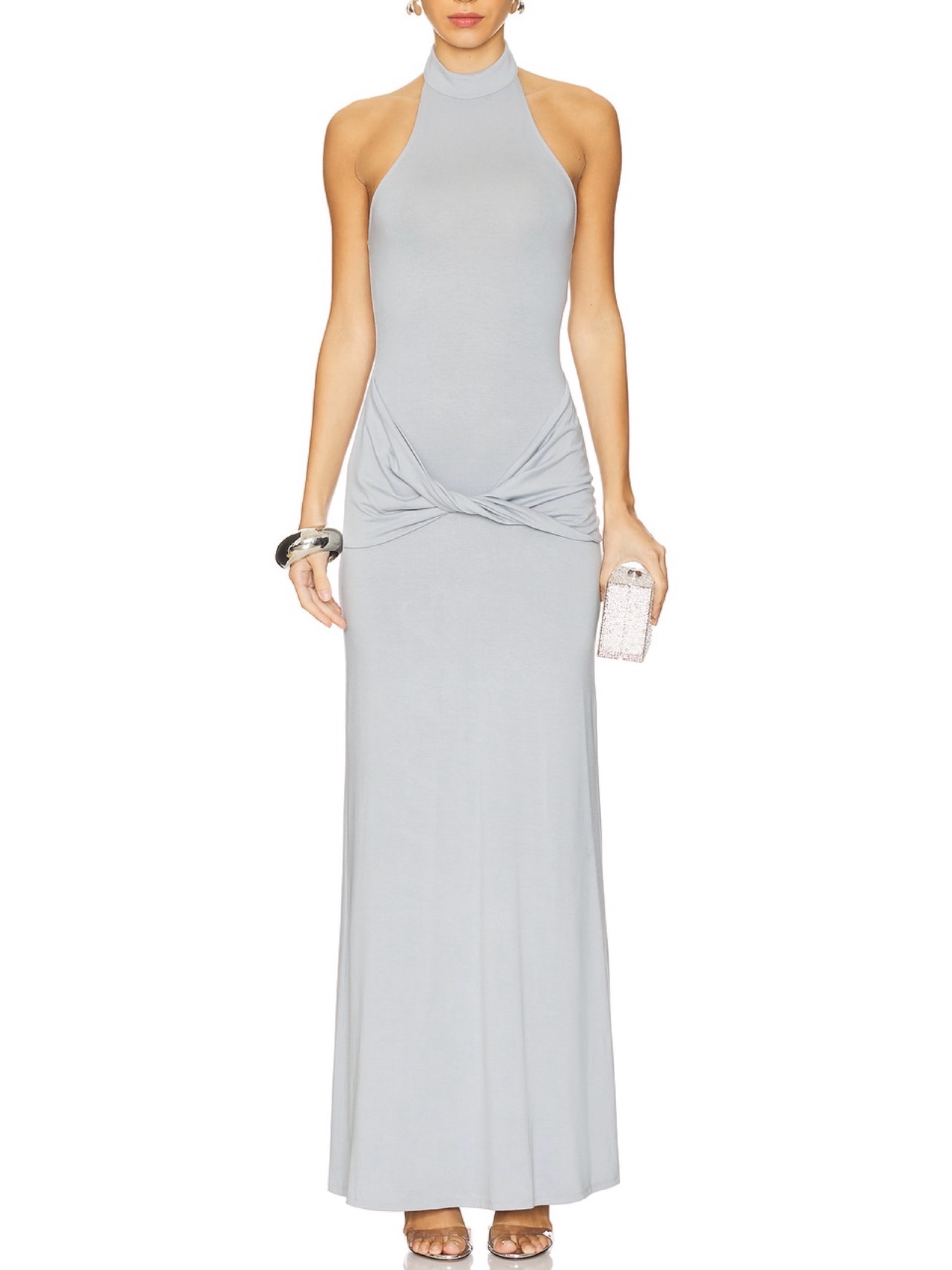Revolve twist maxi halter