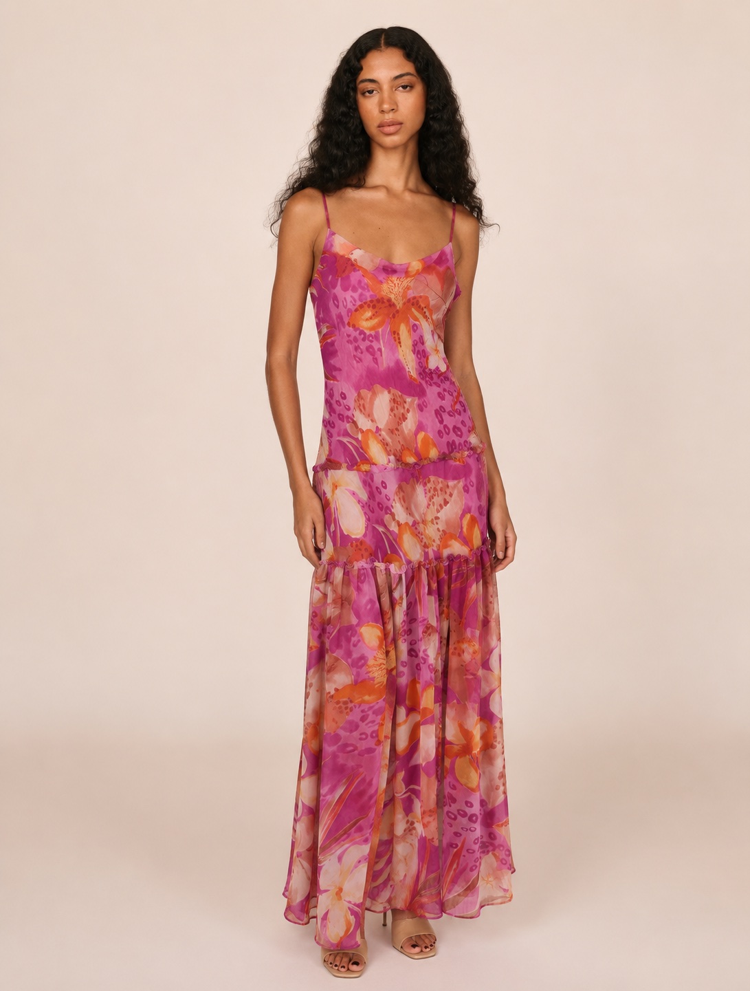 (XS- M) 100% Silk Vintage Fairy 🧚 Dress
