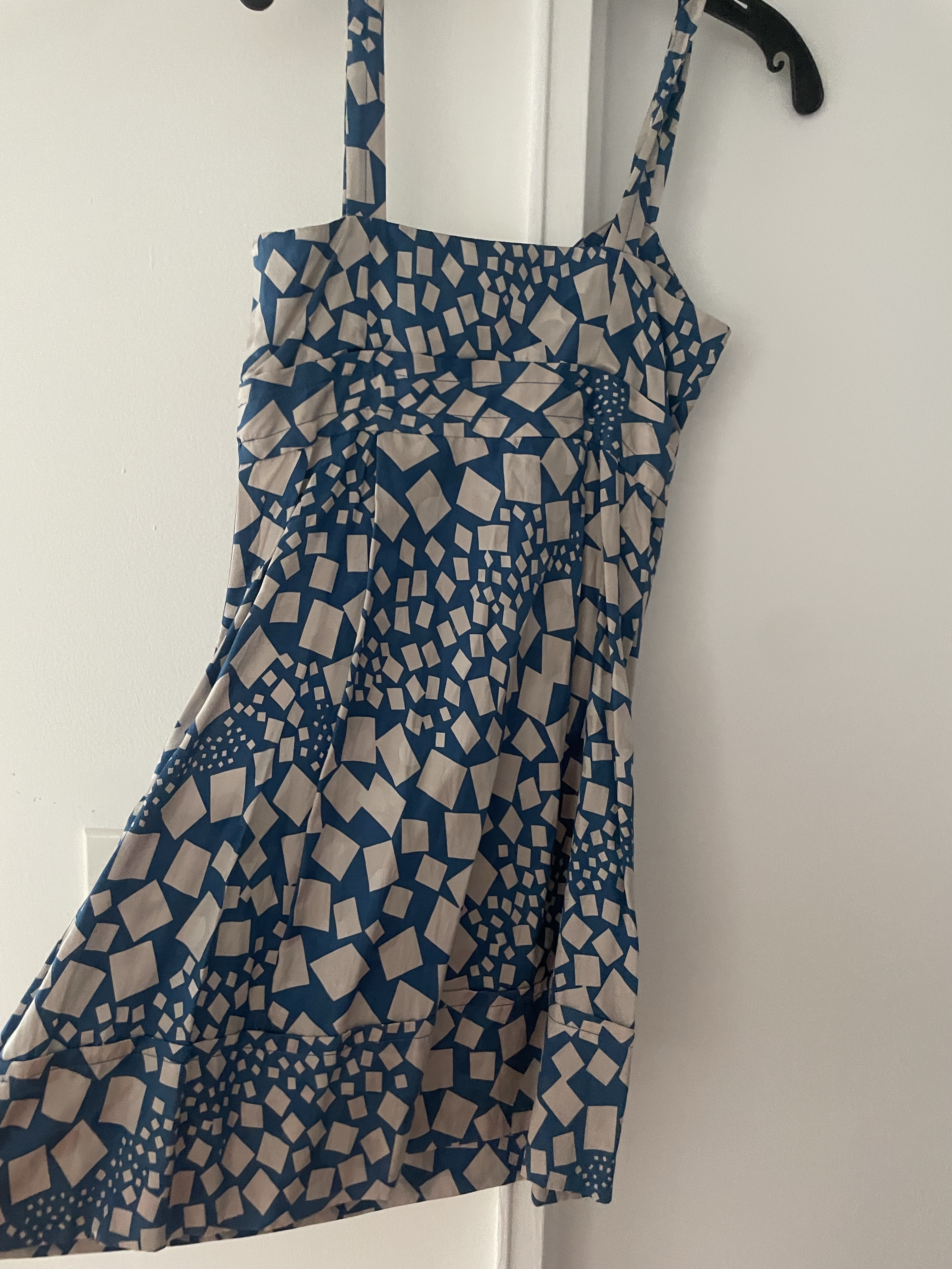 marc jacobs cocktail dresses Marc Jacobs Seamed Up Satin Dress in Black/White, Size 8