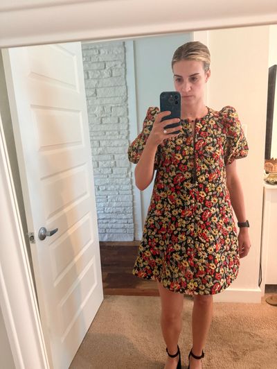 Ganni Floral Jacquard Mini Dress Size 36 by GANNI | Pickle