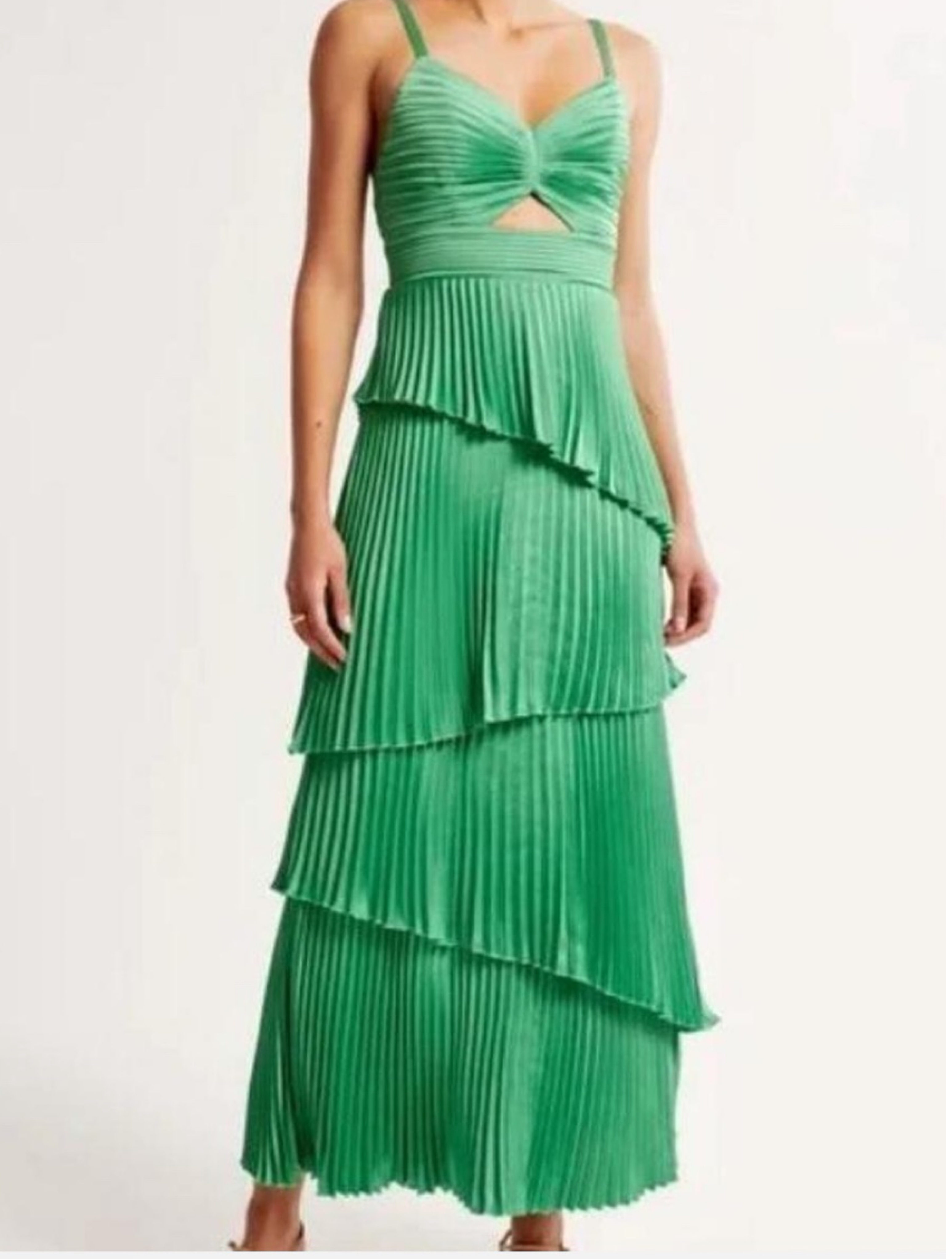 Abercrombie & Fitch Green Dress by Abercrombie and Fitch - Pickle