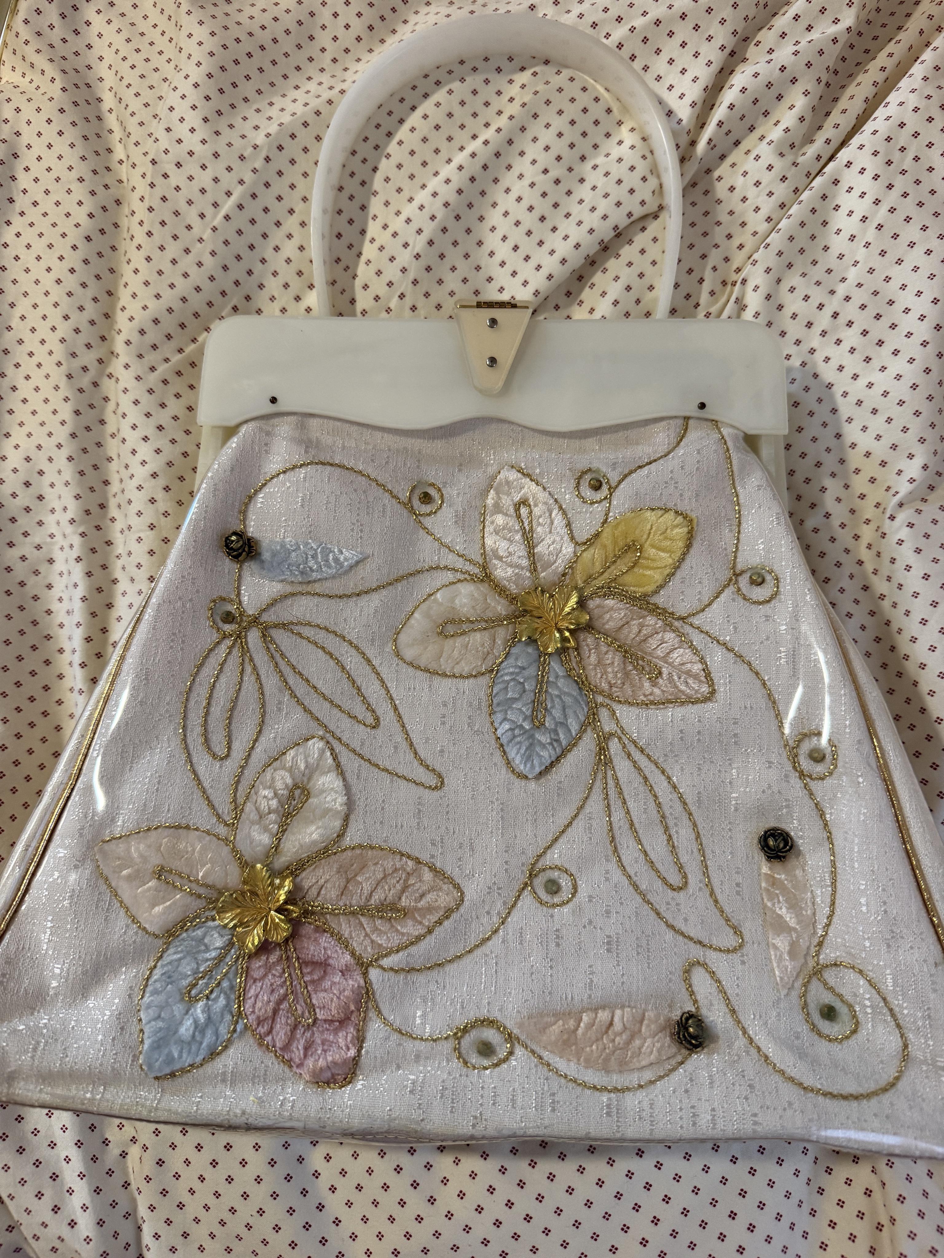 VINTAGE FLORAL PURSE