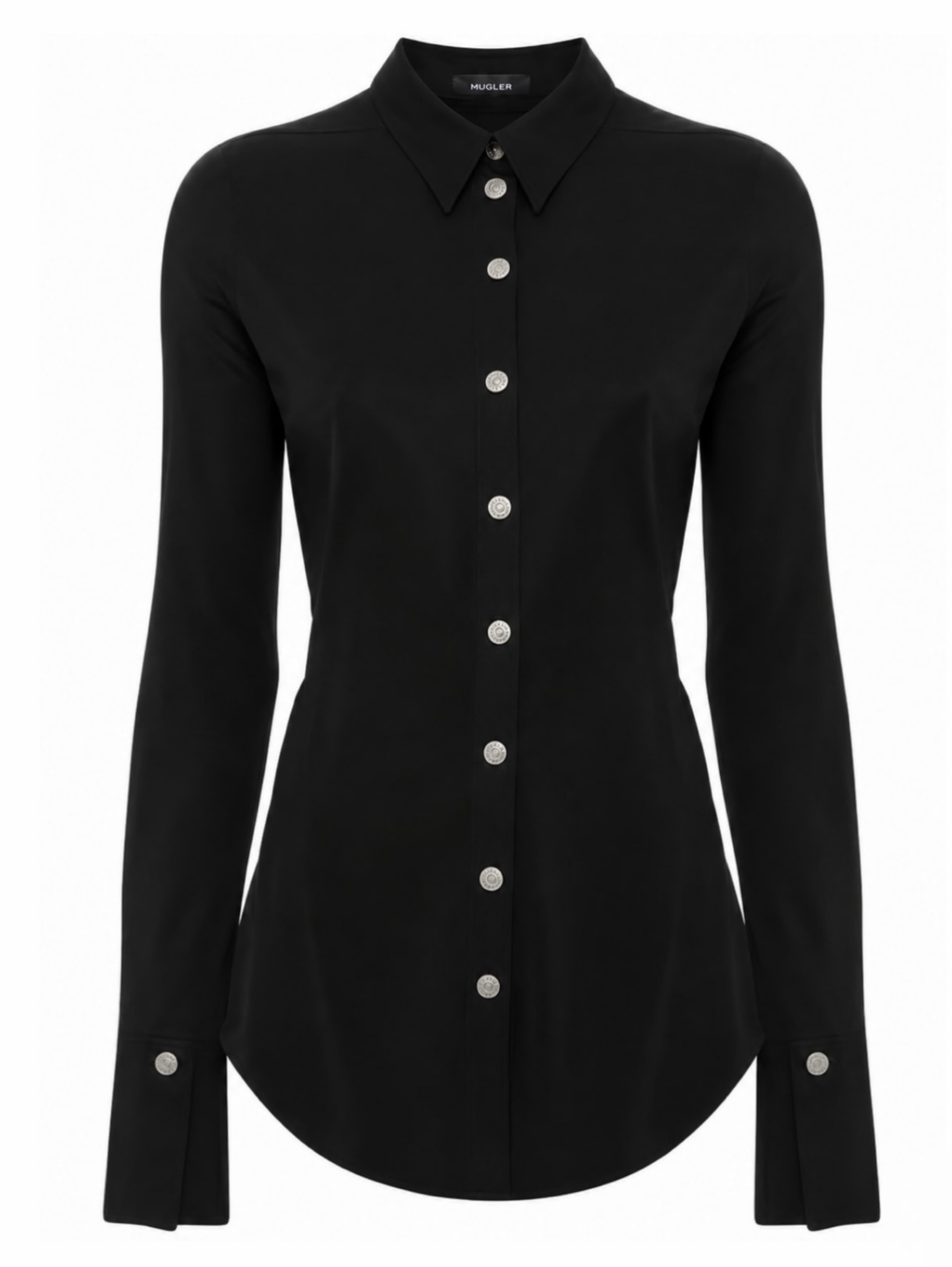 Mugler Cinched Button Top