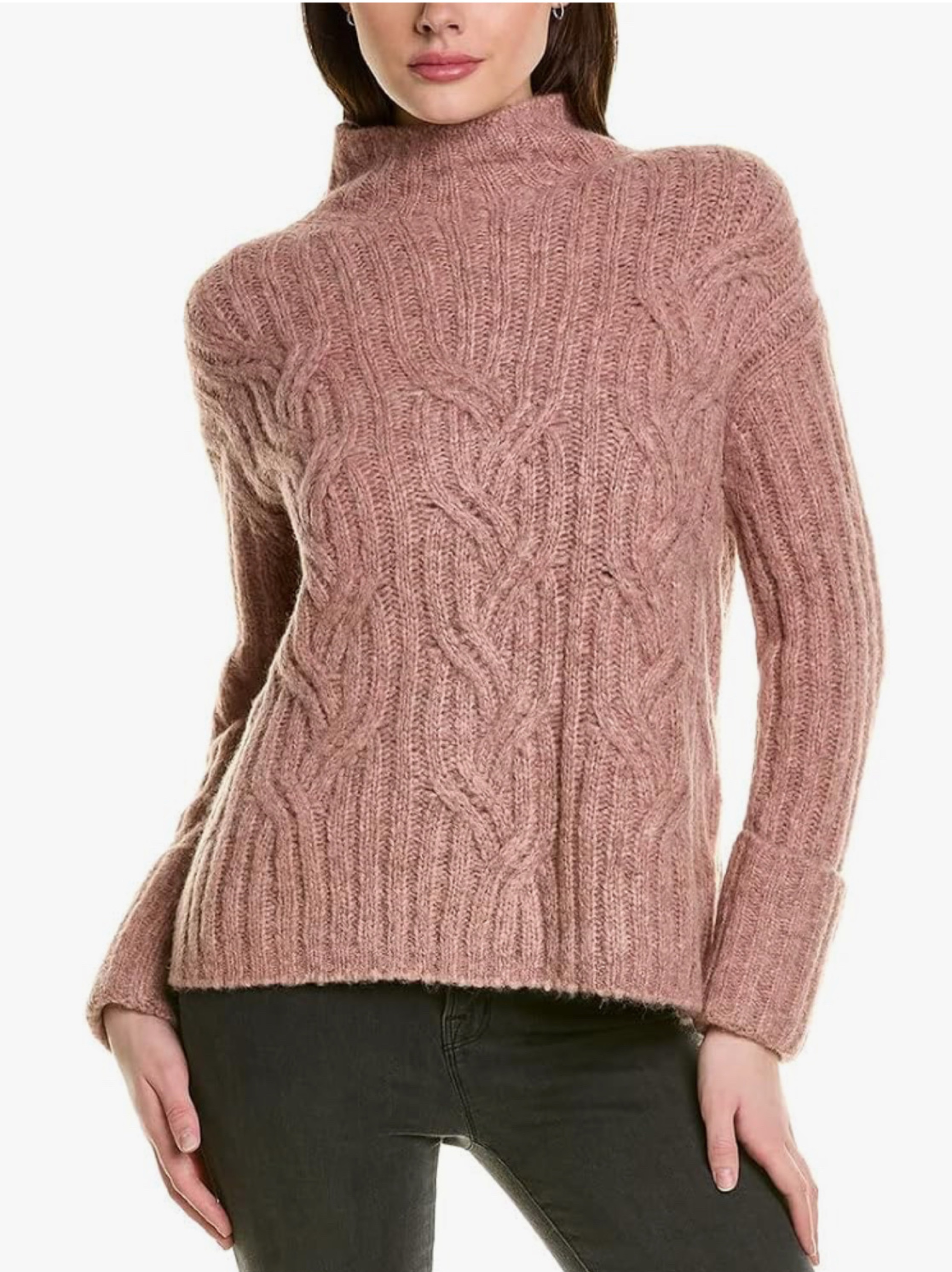 VINCE │ALPACA MOCK NECK SWEATER