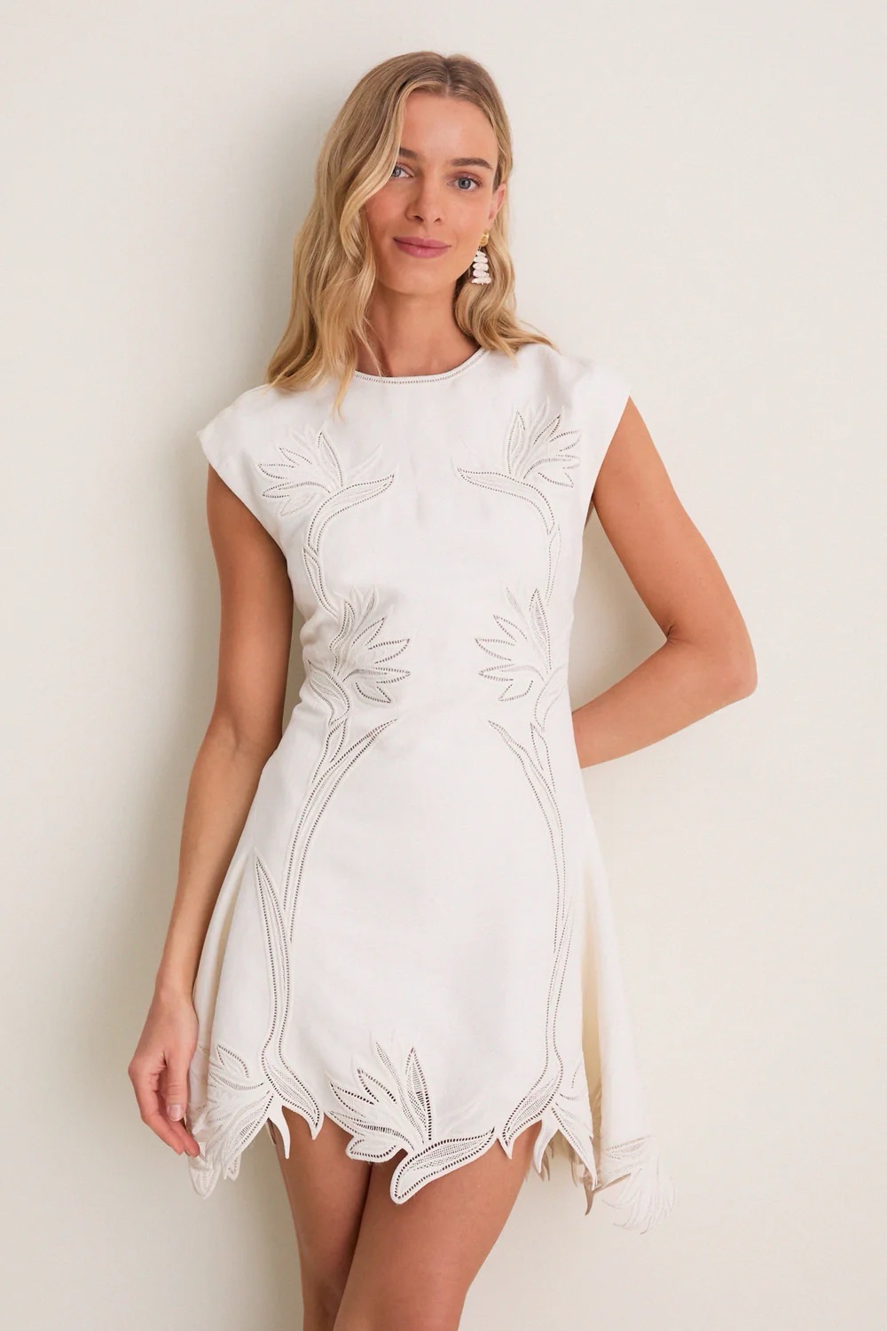 SIMKHAI Raquel Mini Dress by Jonathan Simkhai - Pickle SIMKHAI Raquel Mini Dress by Jonathan Simkhai - Pickle