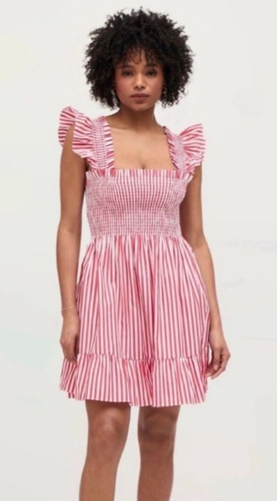 Hill House Cherry Stripe Nap Dress by Hill House Home | Pickle