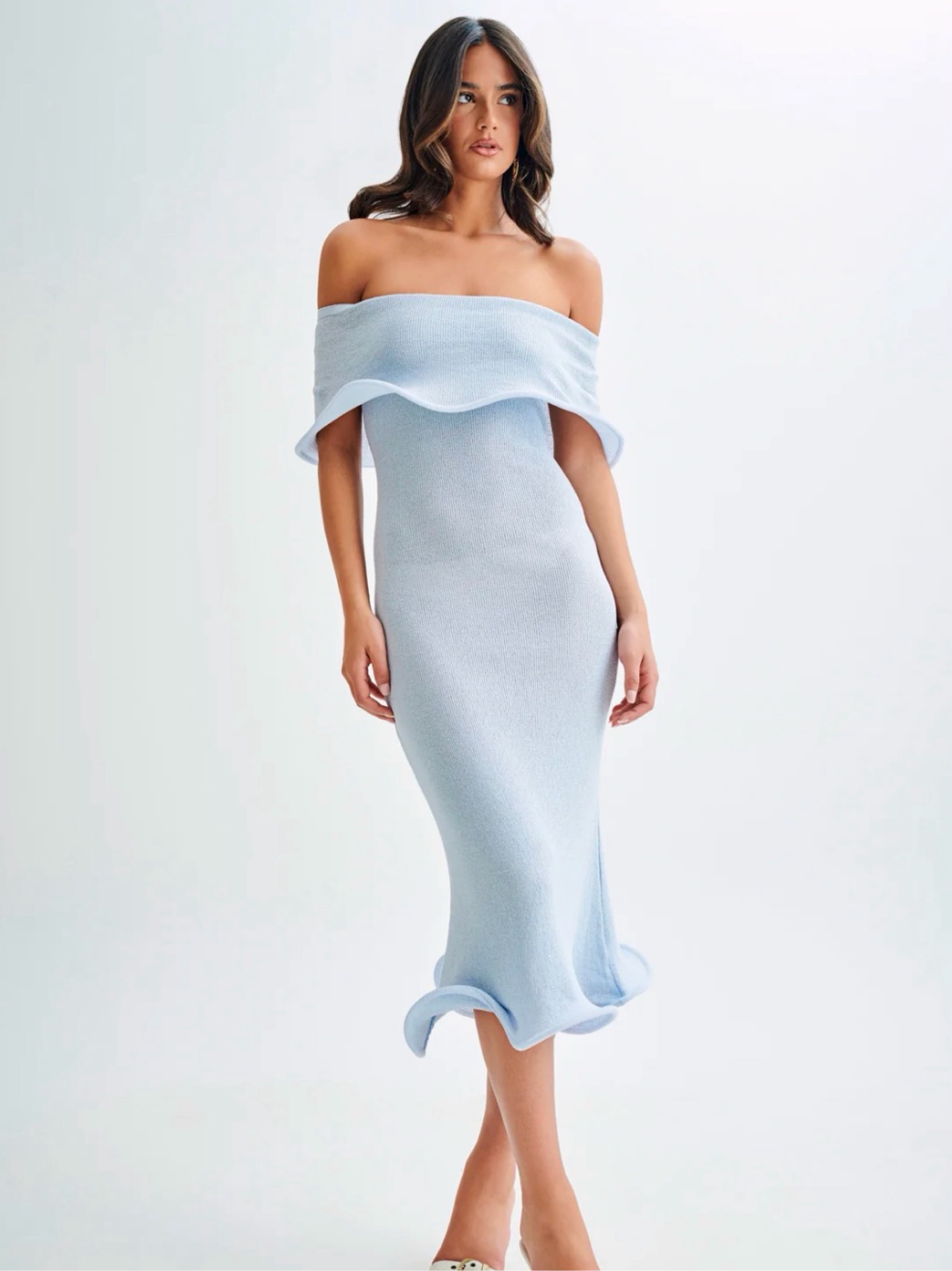 Mekhi Molly Off Shoulder Dress