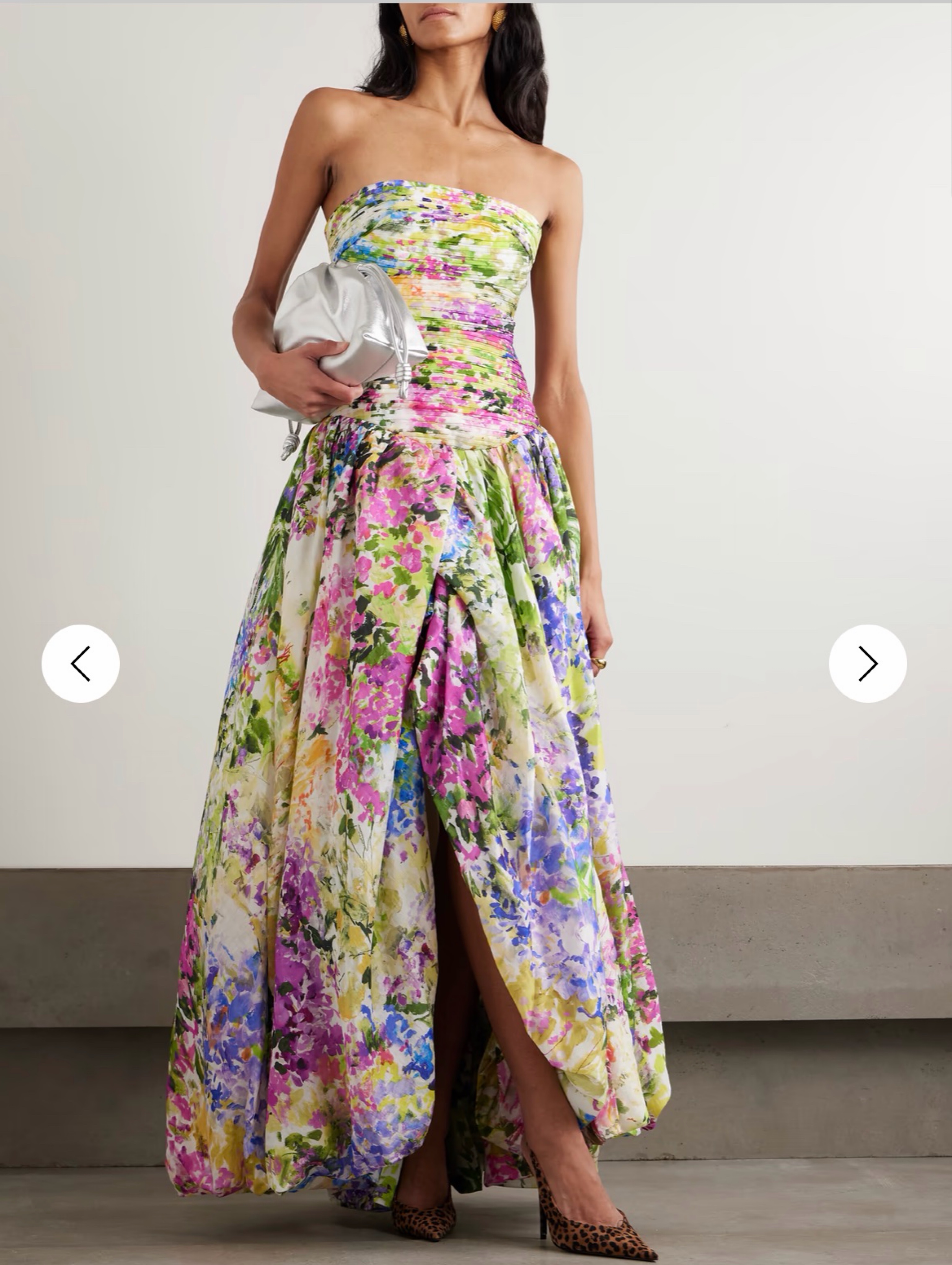 Aje Dahlia Gown Lavandula