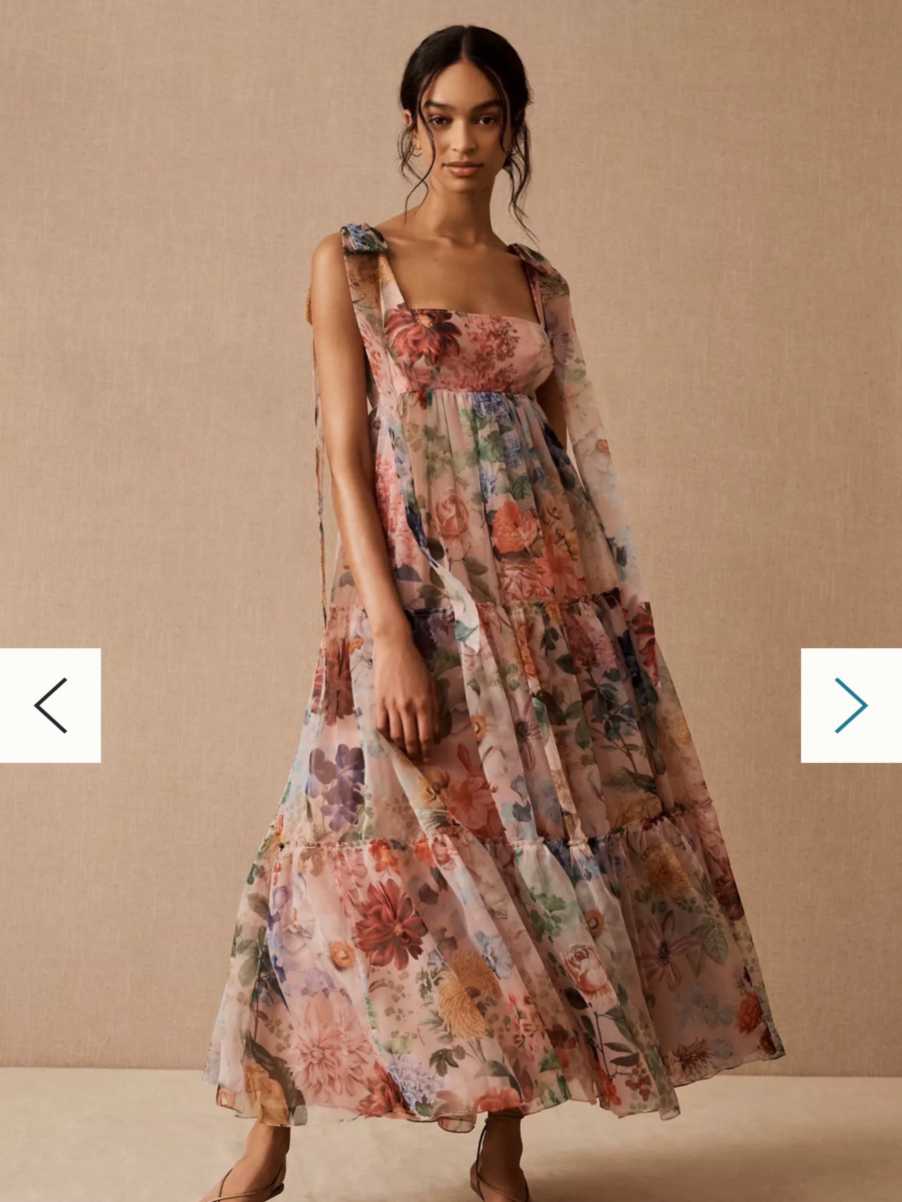 BHLDN Marcella Flower Dress