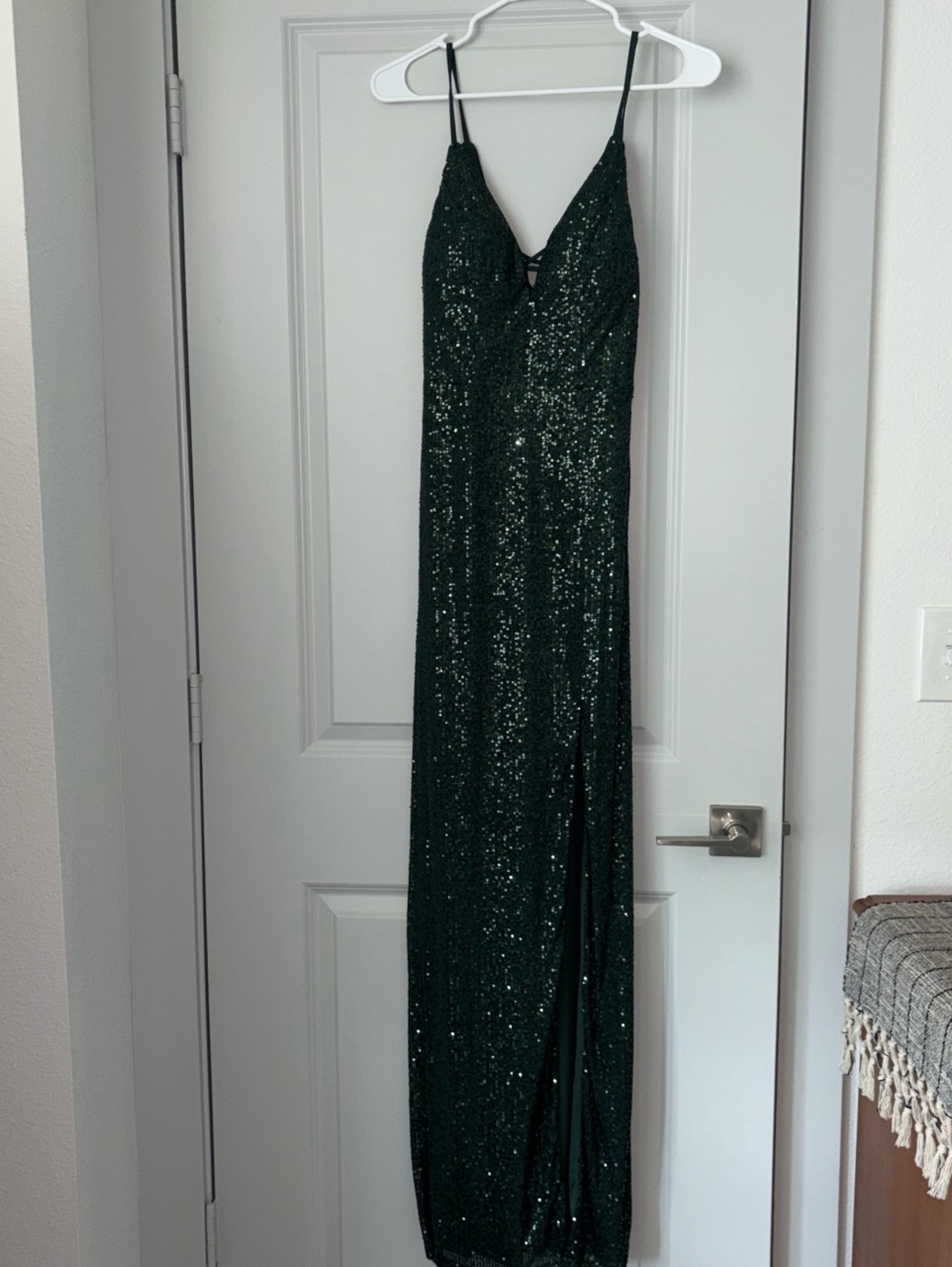 speechless green dress Speechless Girls' 7-14 Maxi Square Neck Dress
