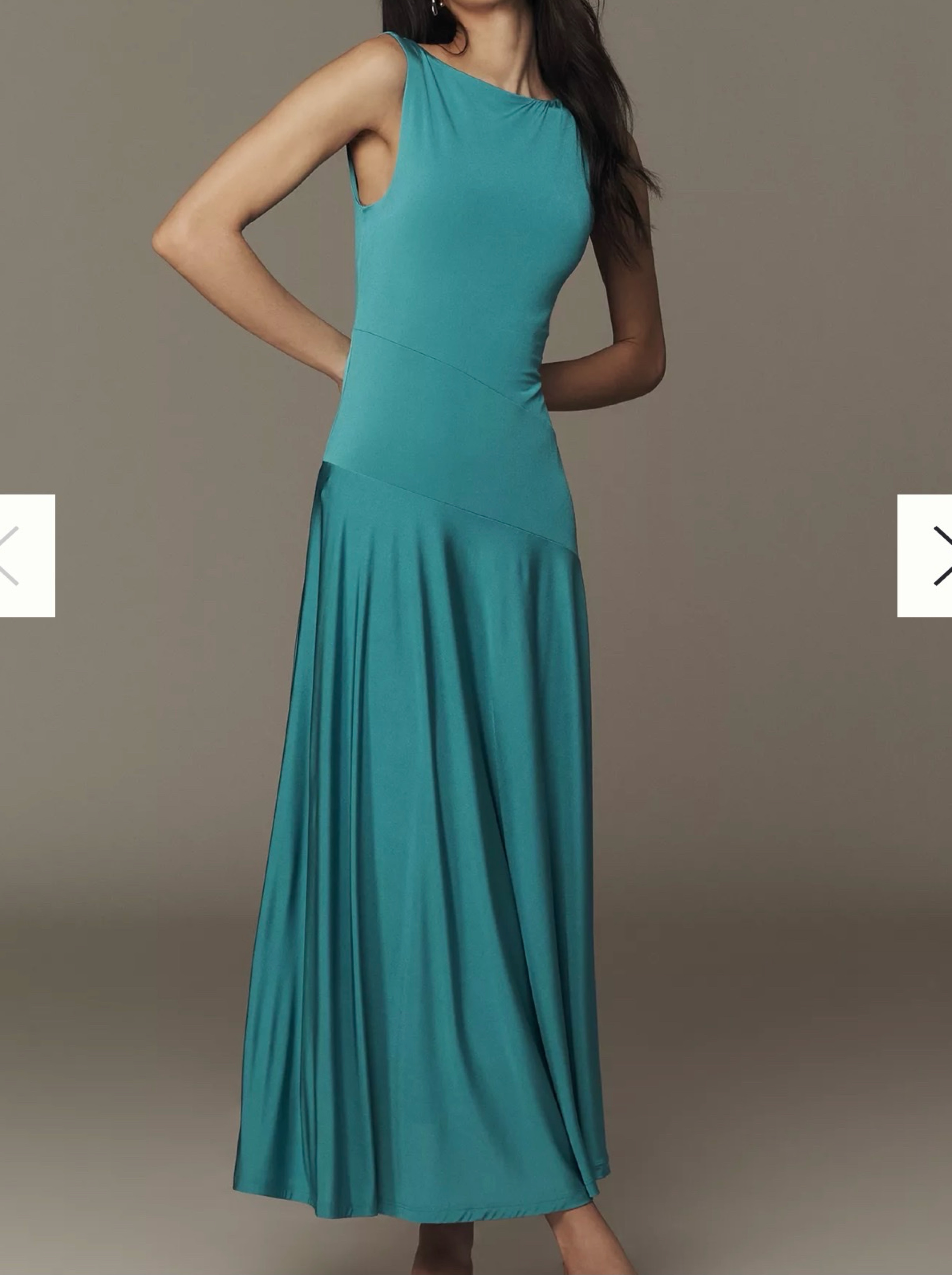 anthro maxi dresses Kanthro Pleated Dress - Gold Anthro BHLDN Nasha Velvet Maxi