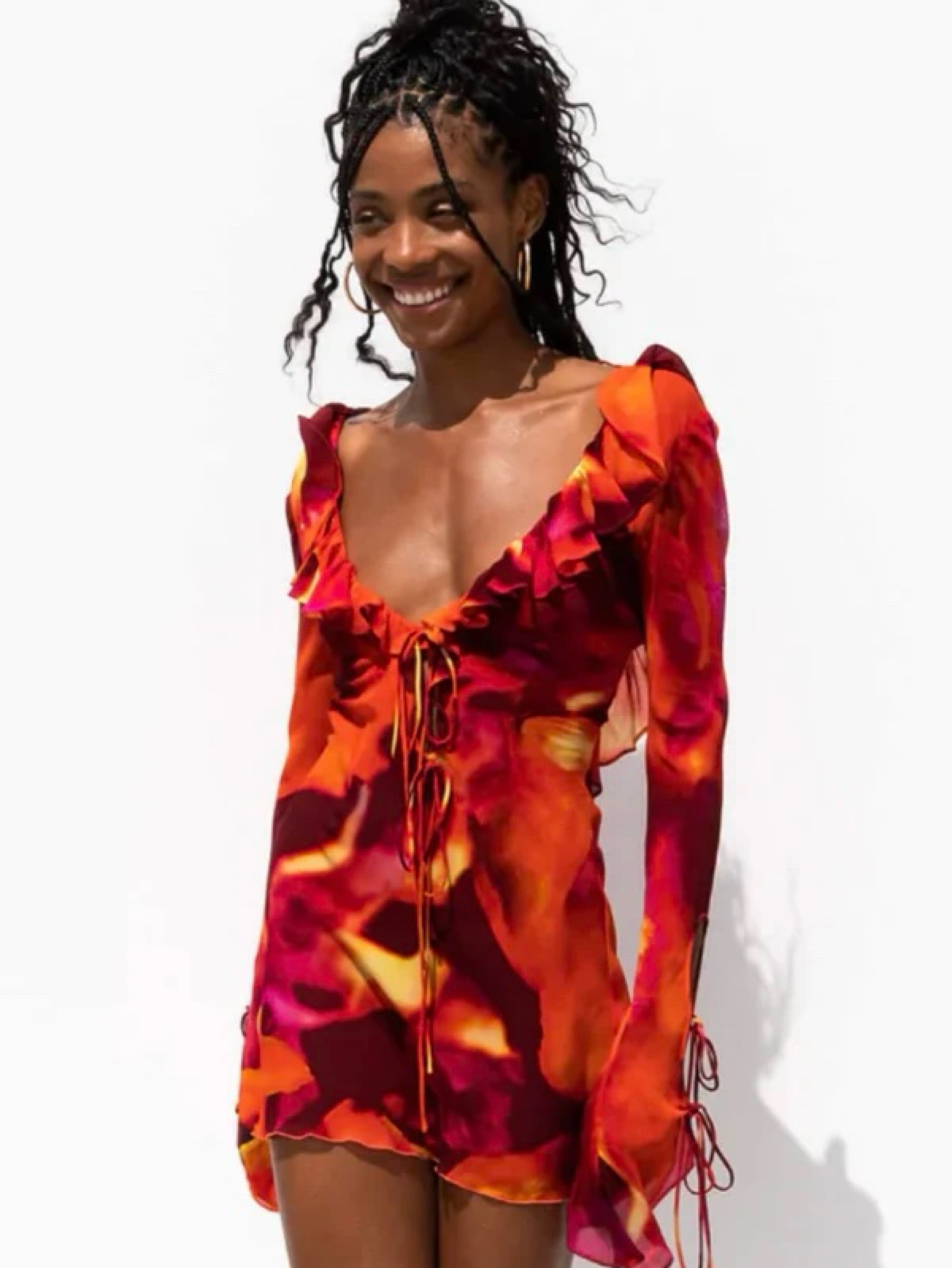 beach club mini dress Rat & Boa Dali Print - Vacation, Club, Miami, Vegas by Rat & Boa Victoria Black and White flash1999 Coat Size:22 WR or keep it casual