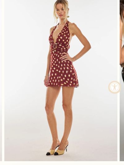 emily halter mini dress emily's Closet select_promo
