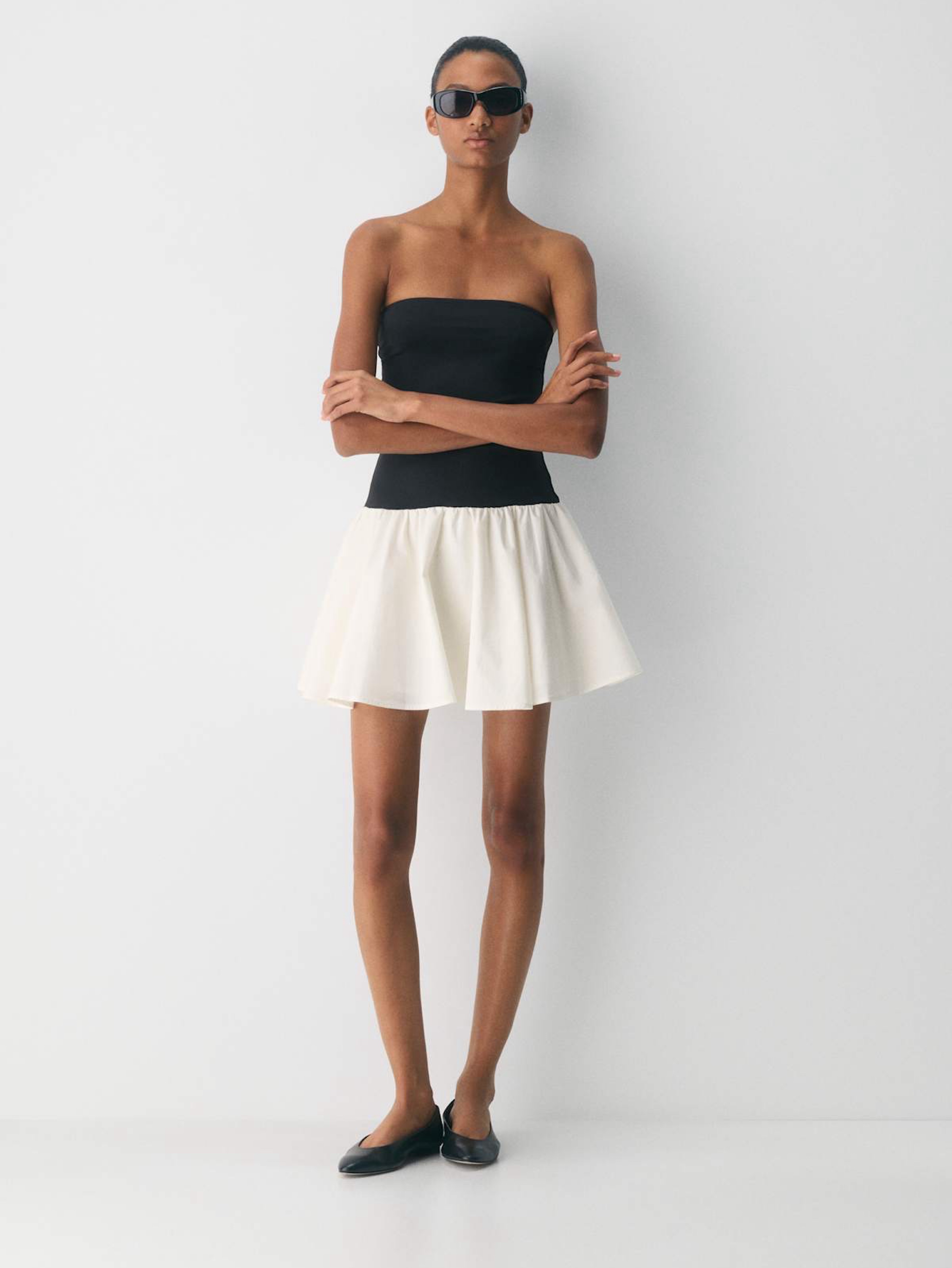 aritzia black and white dress Aritzia Black And White Dress