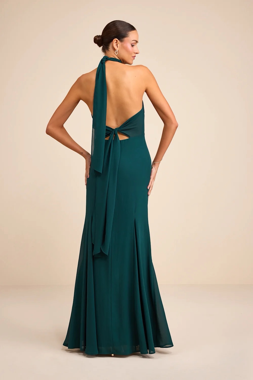 Emerald Green Mock Neck Maxi Dress by Lulus - Pickle Emerald Green Mock Neck Maxi Dress by Lulus - Pickle