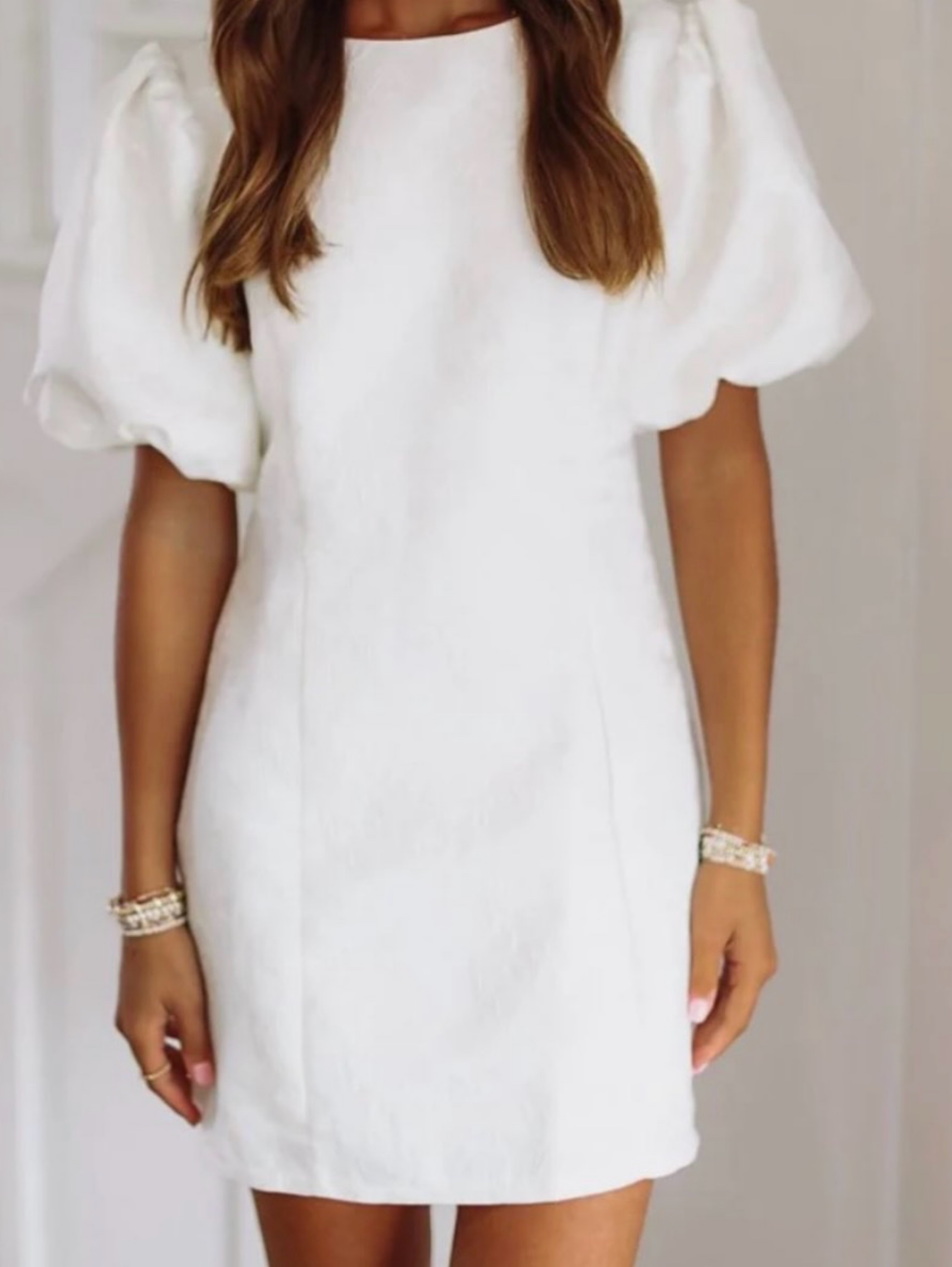 White Mini Dress