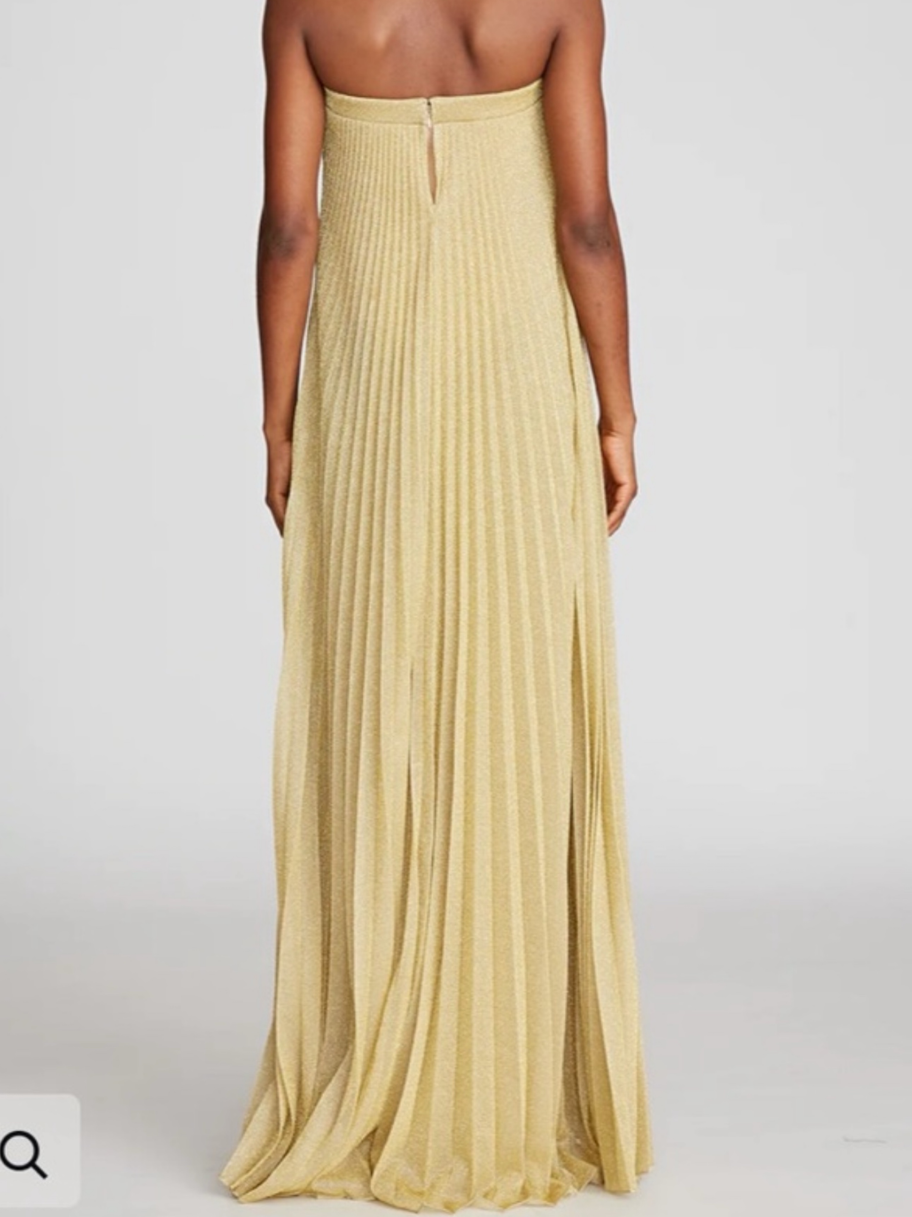 gold halston dress HALSTON VINTAGE Gold Lame' Caftan Dress Gown // Halston IV by Dorian // 12%  Metallic // One Size Fits Most