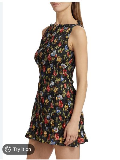 gianna silk floral dress Gianna Silk Floral Dress