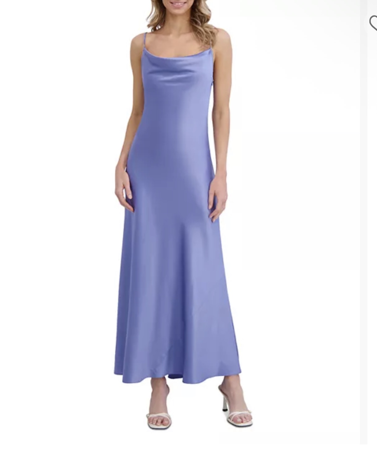 Hydrangea Blue Satin Slip Dress by Ted Baker - Pickle Hydrangea Blue Satin Slip Dress by Ted Baker - Pickle