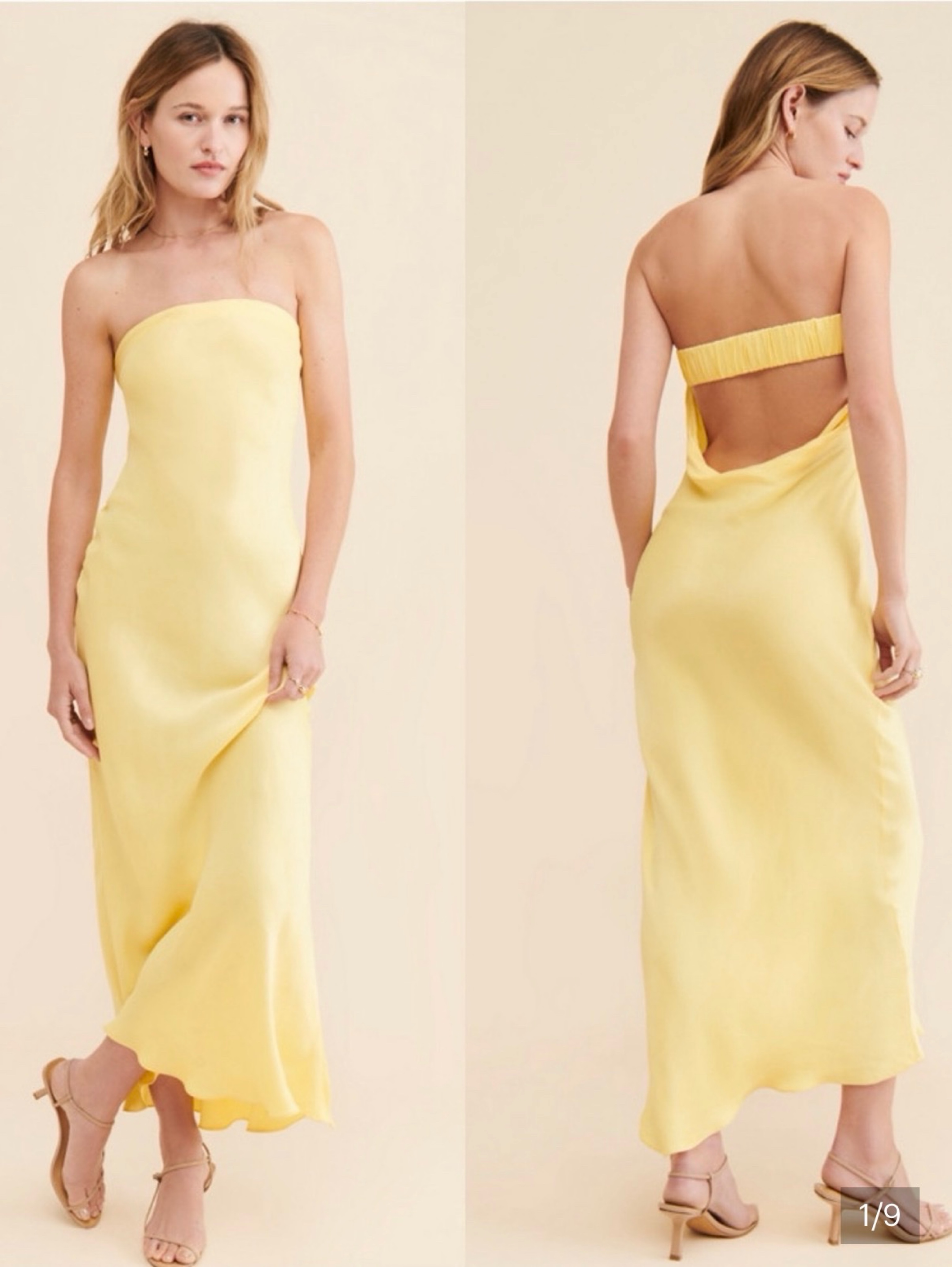 Yellow Maxi Dress