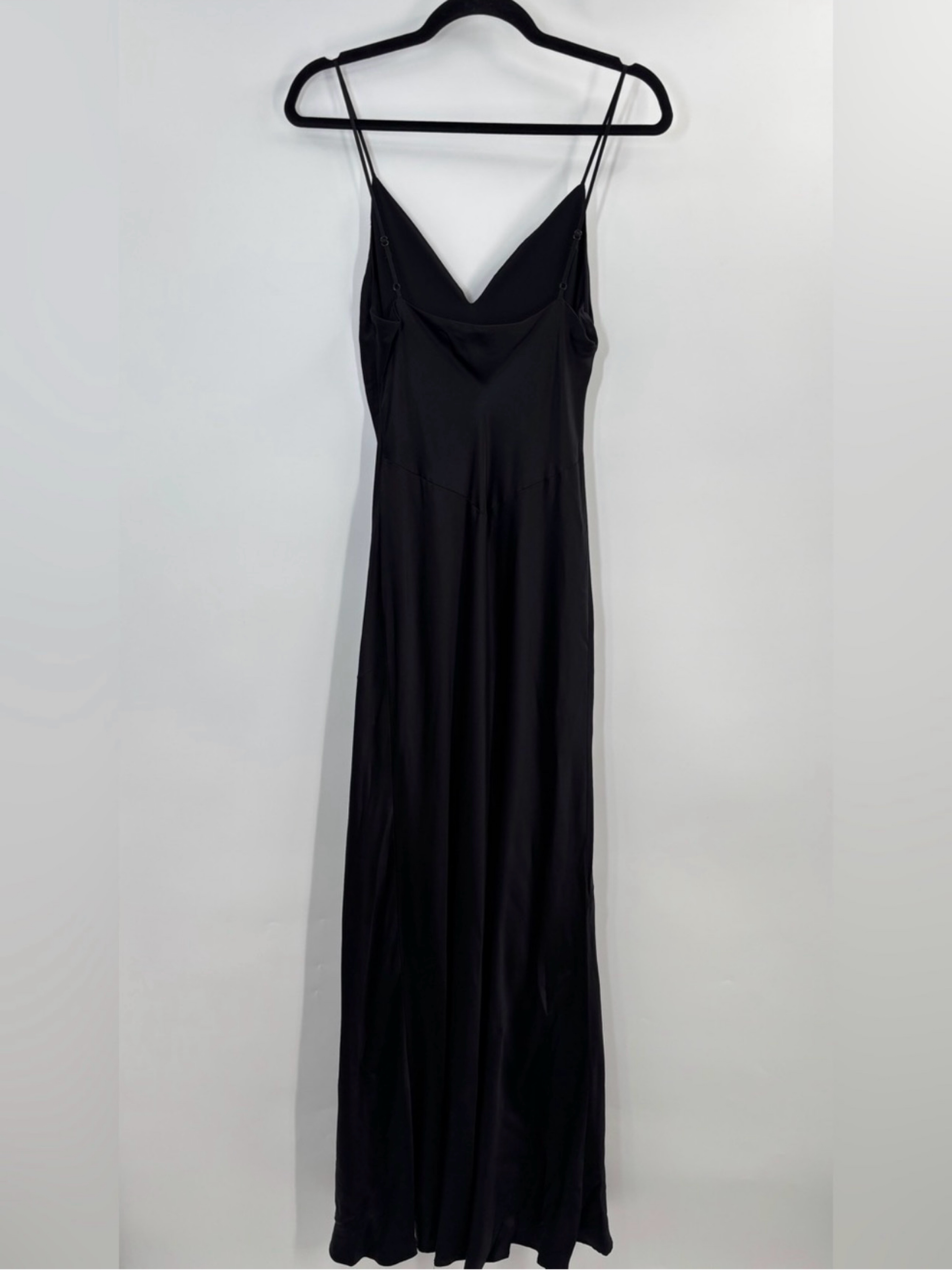 l'agence serita silk slip dress Serita Silk Maxi Slip Dress