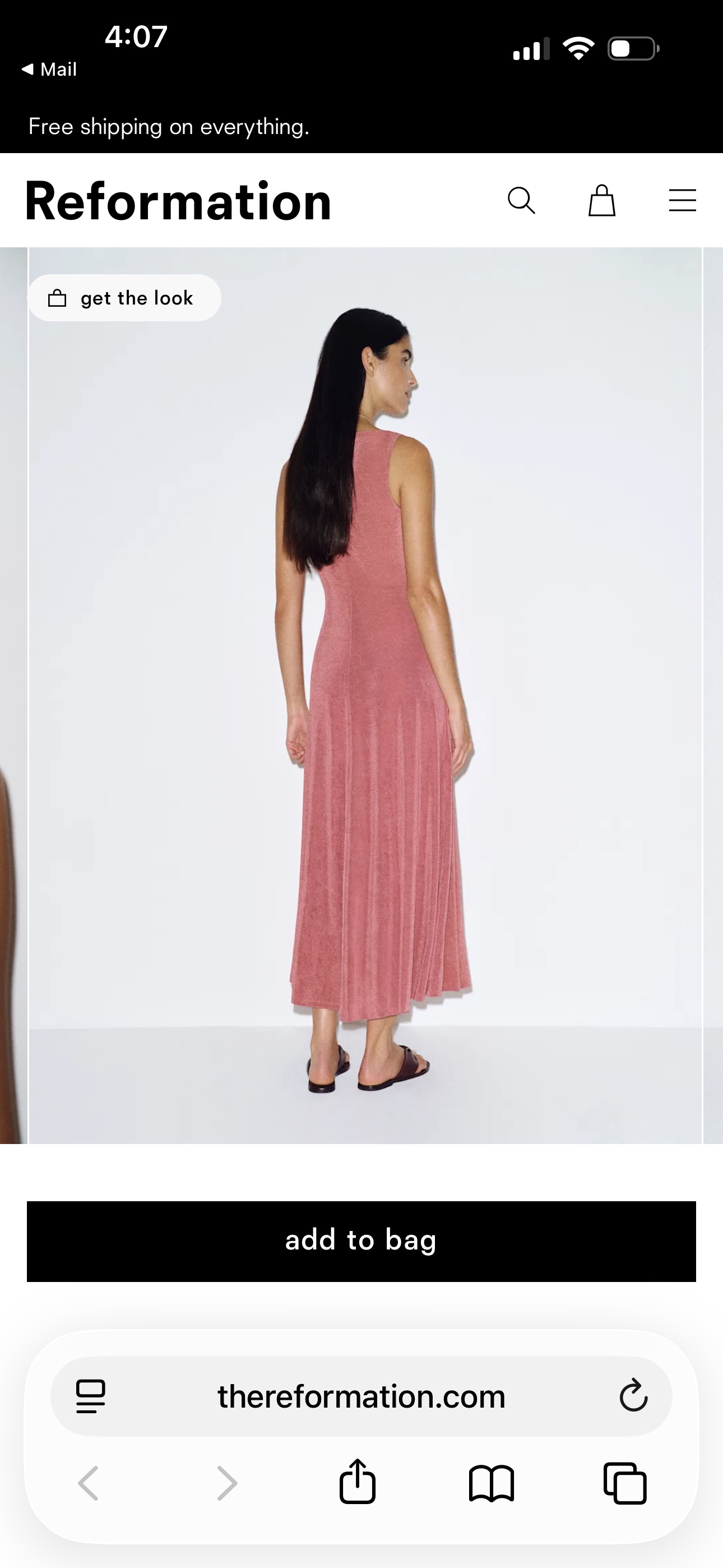 Reformation Pink Knit maxi dress by Reformation - Pickle Reformation Pink Knit maxi dress by Reformation - Pickle