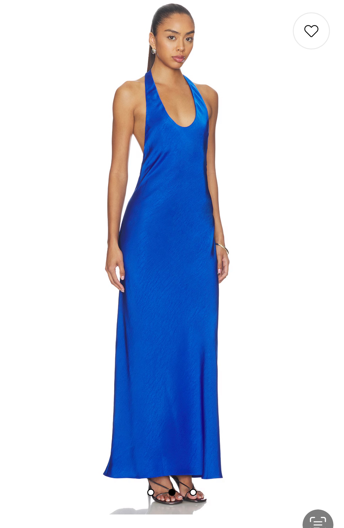 revolve blue dress Saudade French Blue Maxi Dress in Blue
