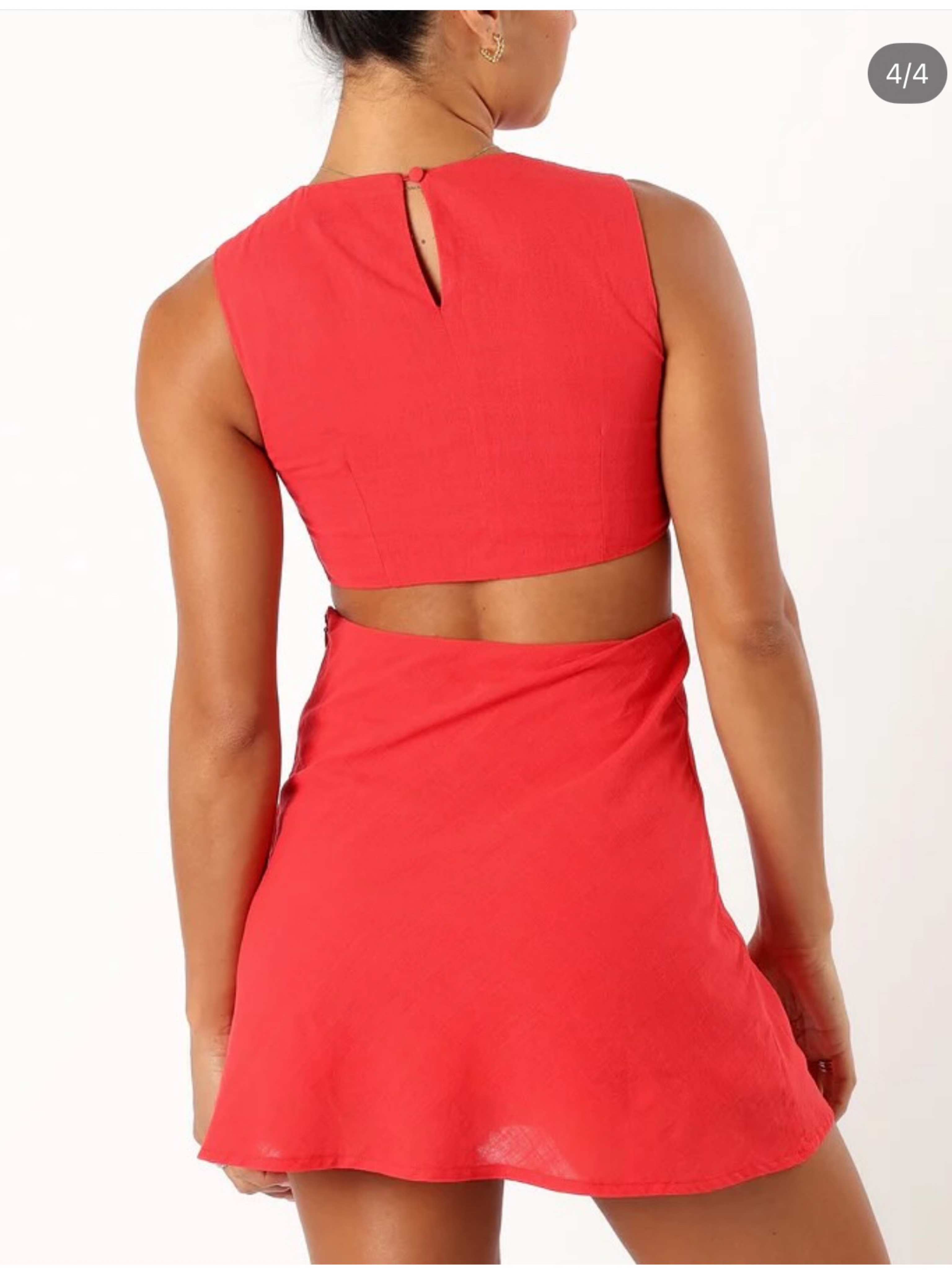 sola mini dress - red Zoella Red Off The Shoulder Mini Dress
