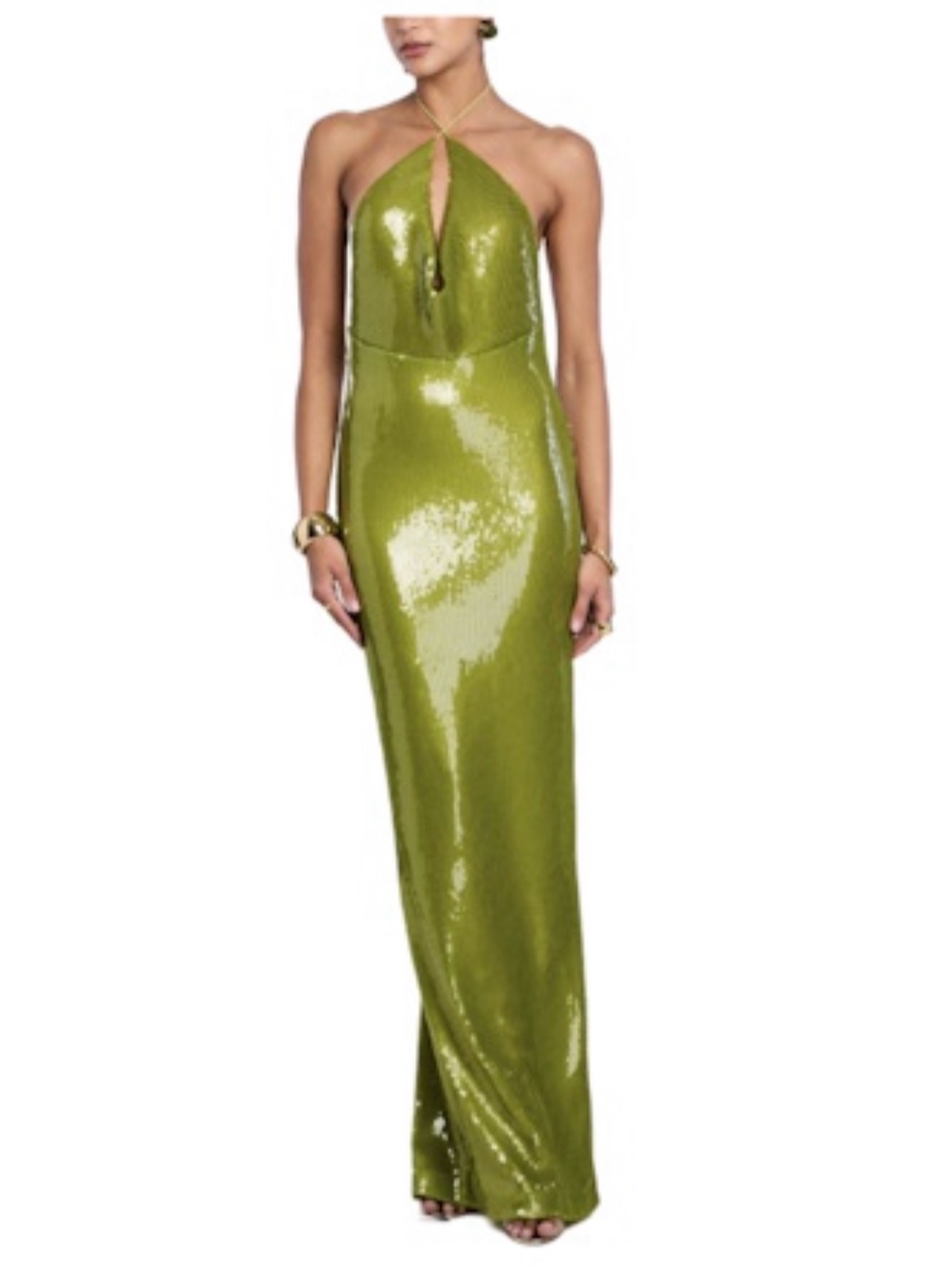 RetrofĂȘte Moss Sequin Dress in Envy