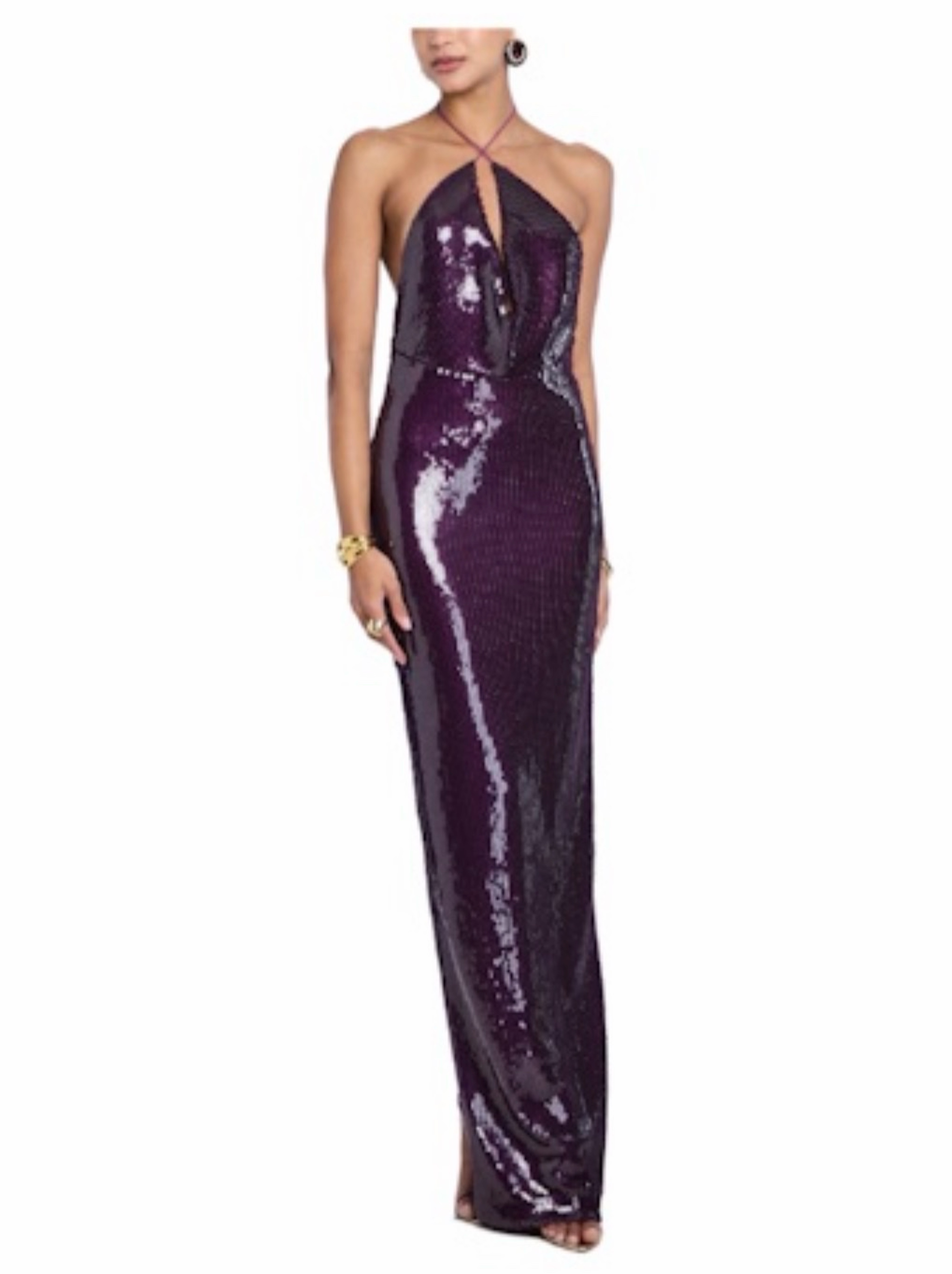 RetrofĂȘte Gardenia Sequin Dress in Violette