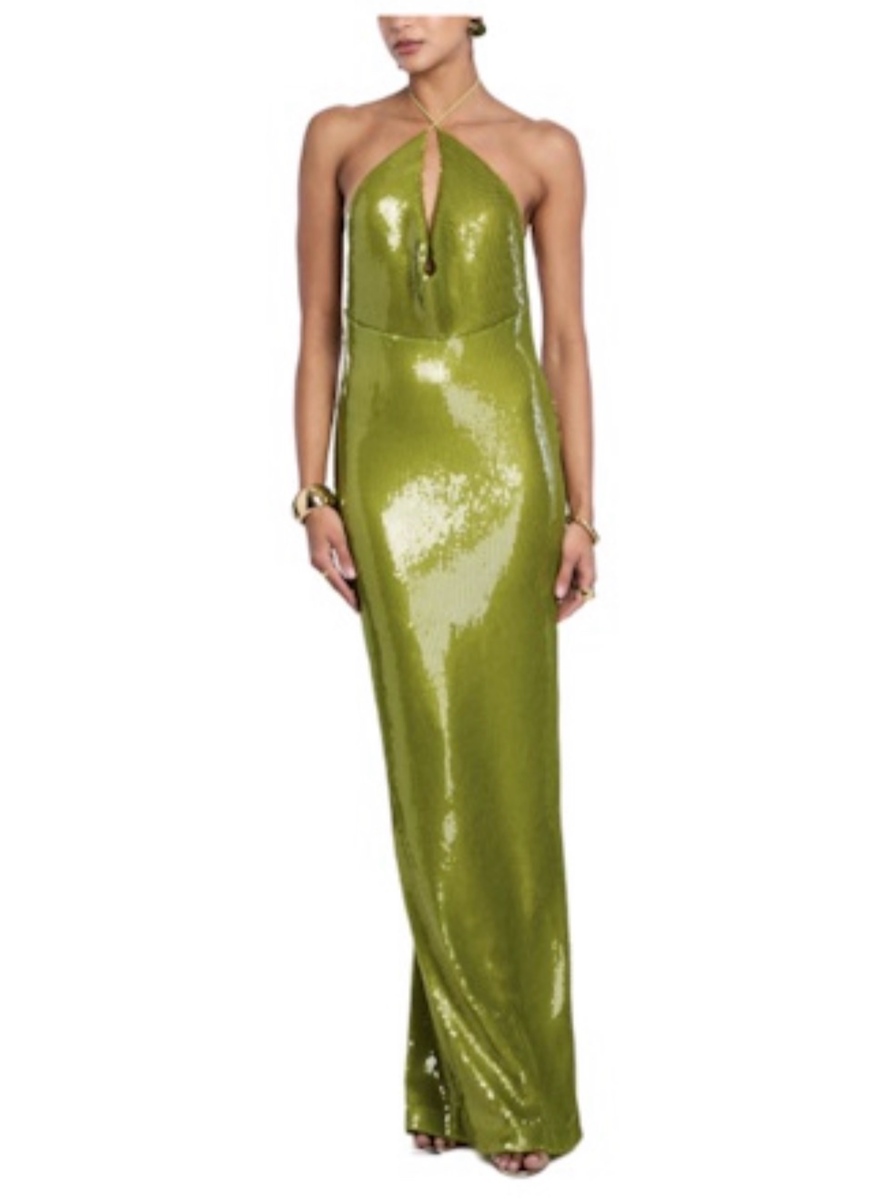 RetrofĂȘte Moss Sequin Dress in Envy