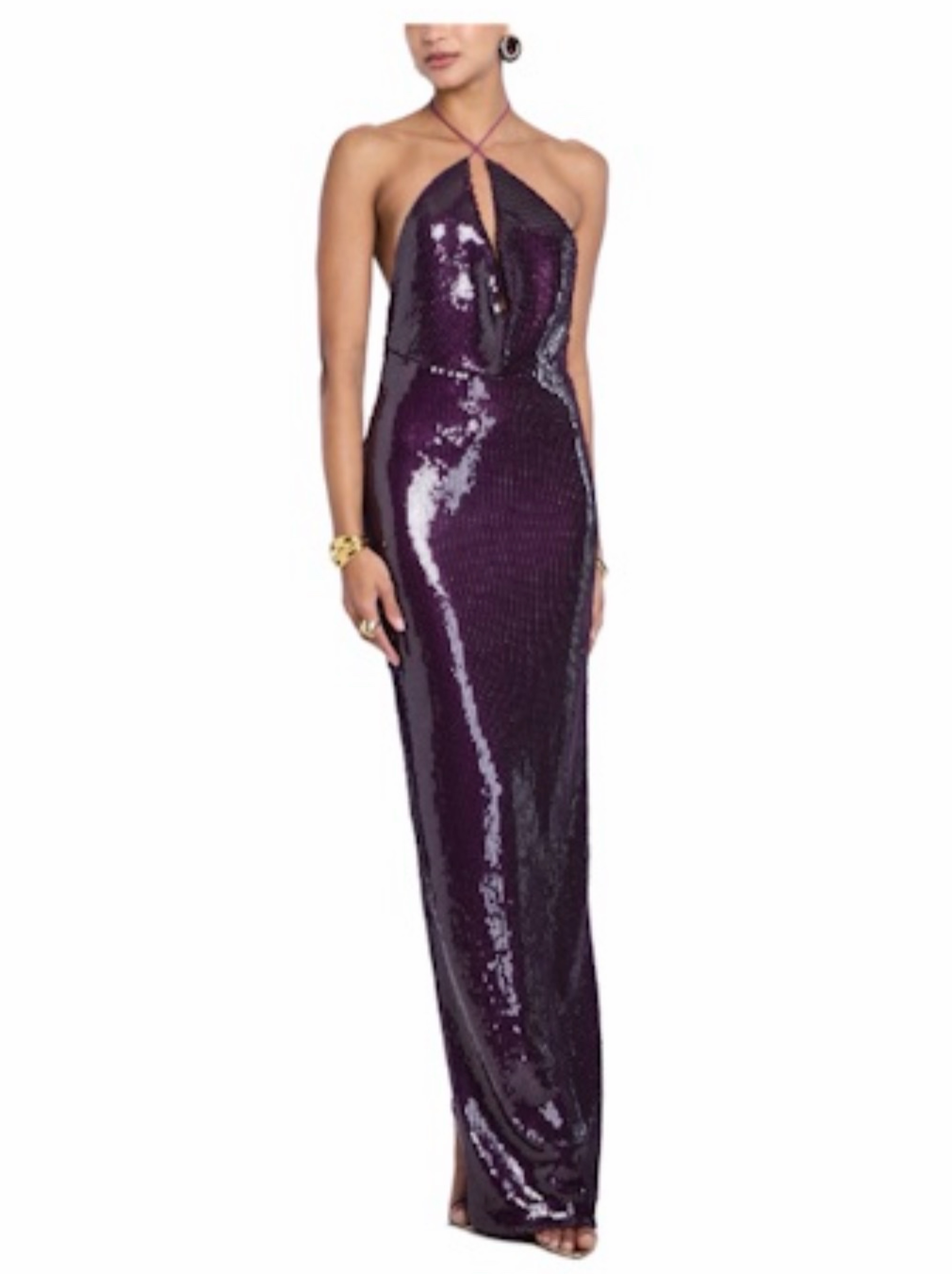 RetrofĂȘte Gardenia Sequin Dress in Violette