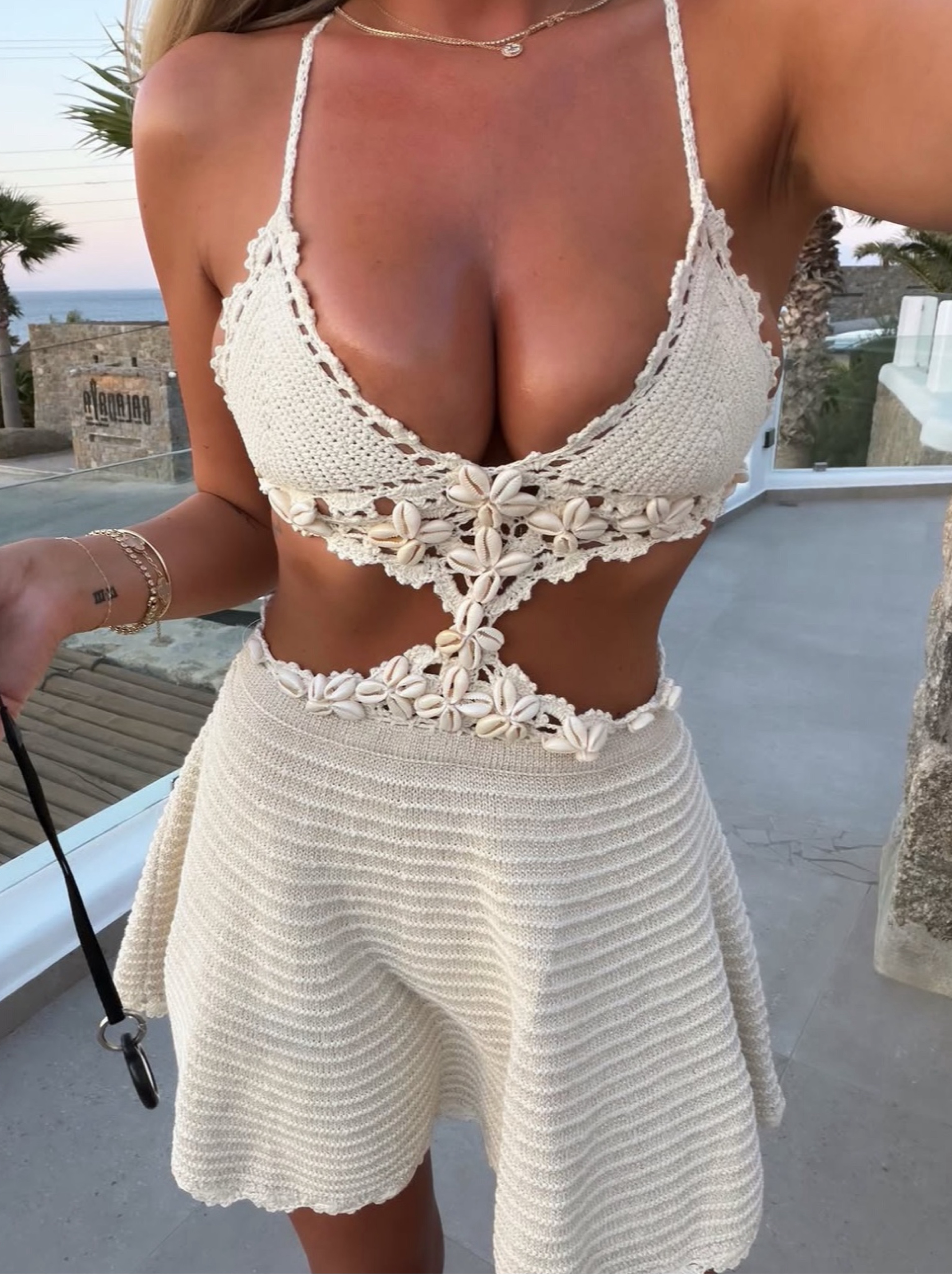RetrofĂȘte Aisola Crochet Dress