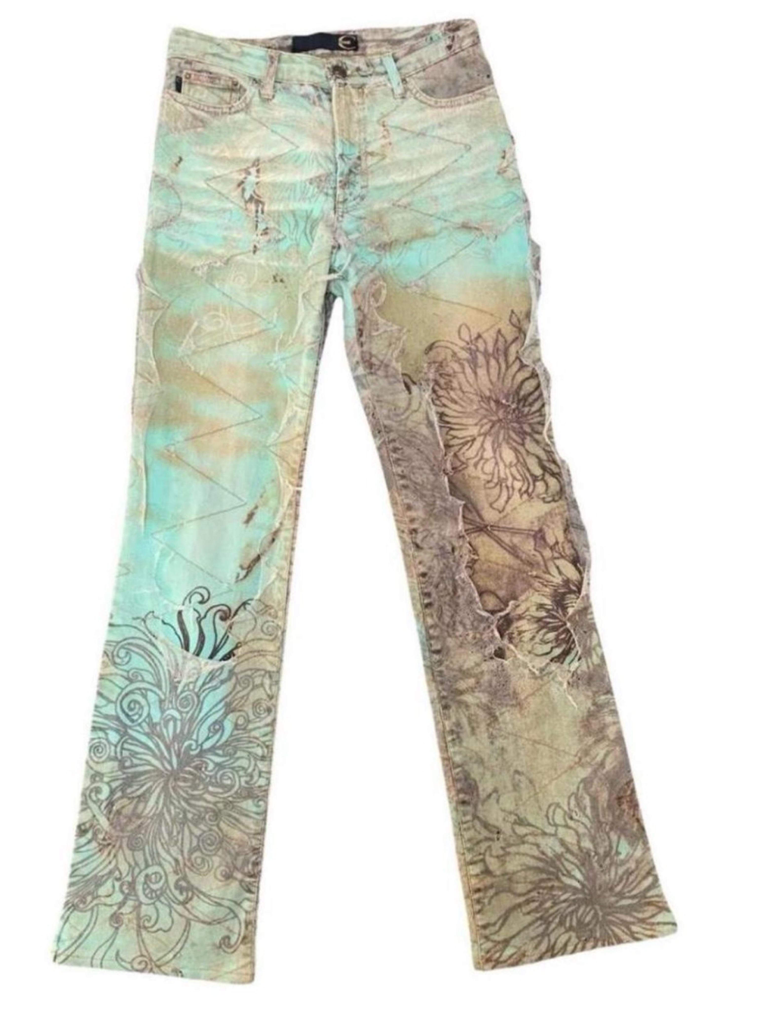 Vintage Roberto Cavalli Deconstructed Pants