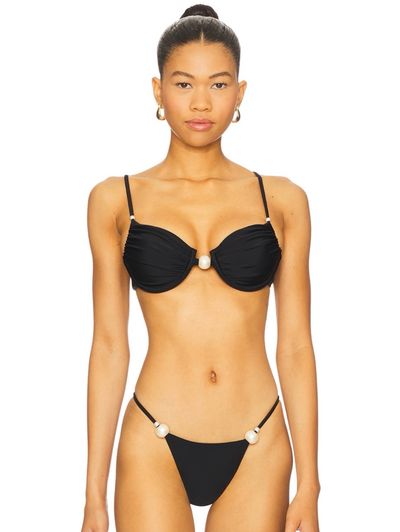 WANG Bikini Top W Diamante Logo by Alexander Wang | Pickle
