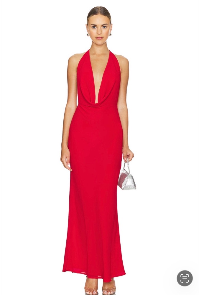 Lexie Maxi Dress in Cherry