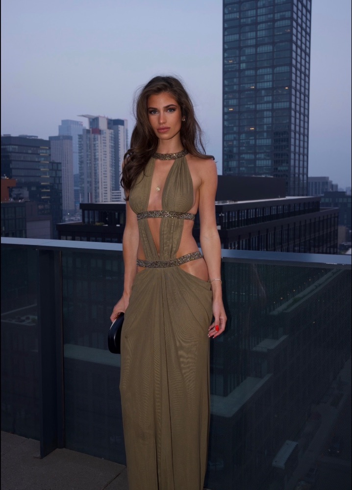 6am Cut Out Maxi Dress
