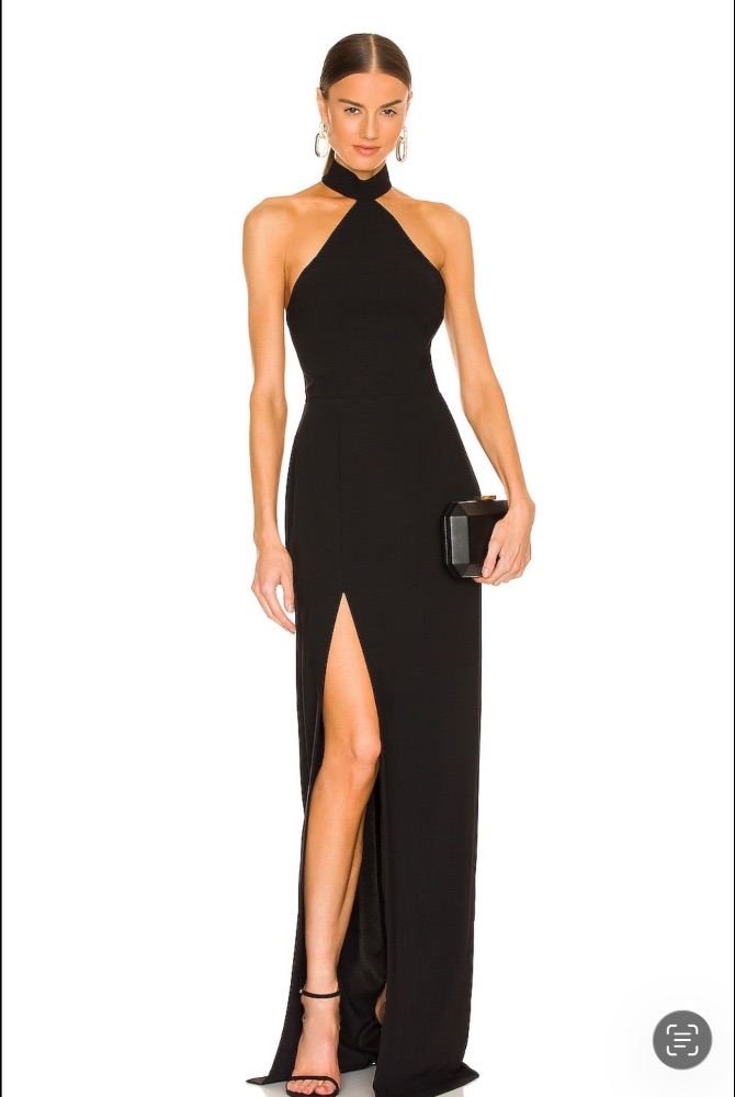 Queen Gown in Black