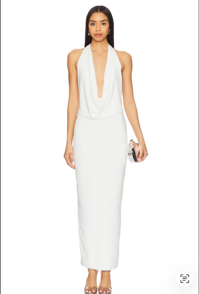 Tina Maxi Dress in White