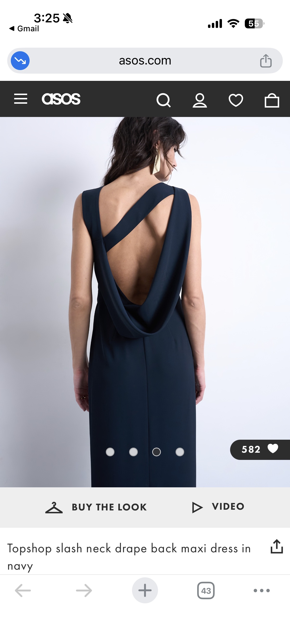 Topshop drape back maxi dress by Topshop - Pickle Topshop drape back maxi dress by Topshop - Pickle