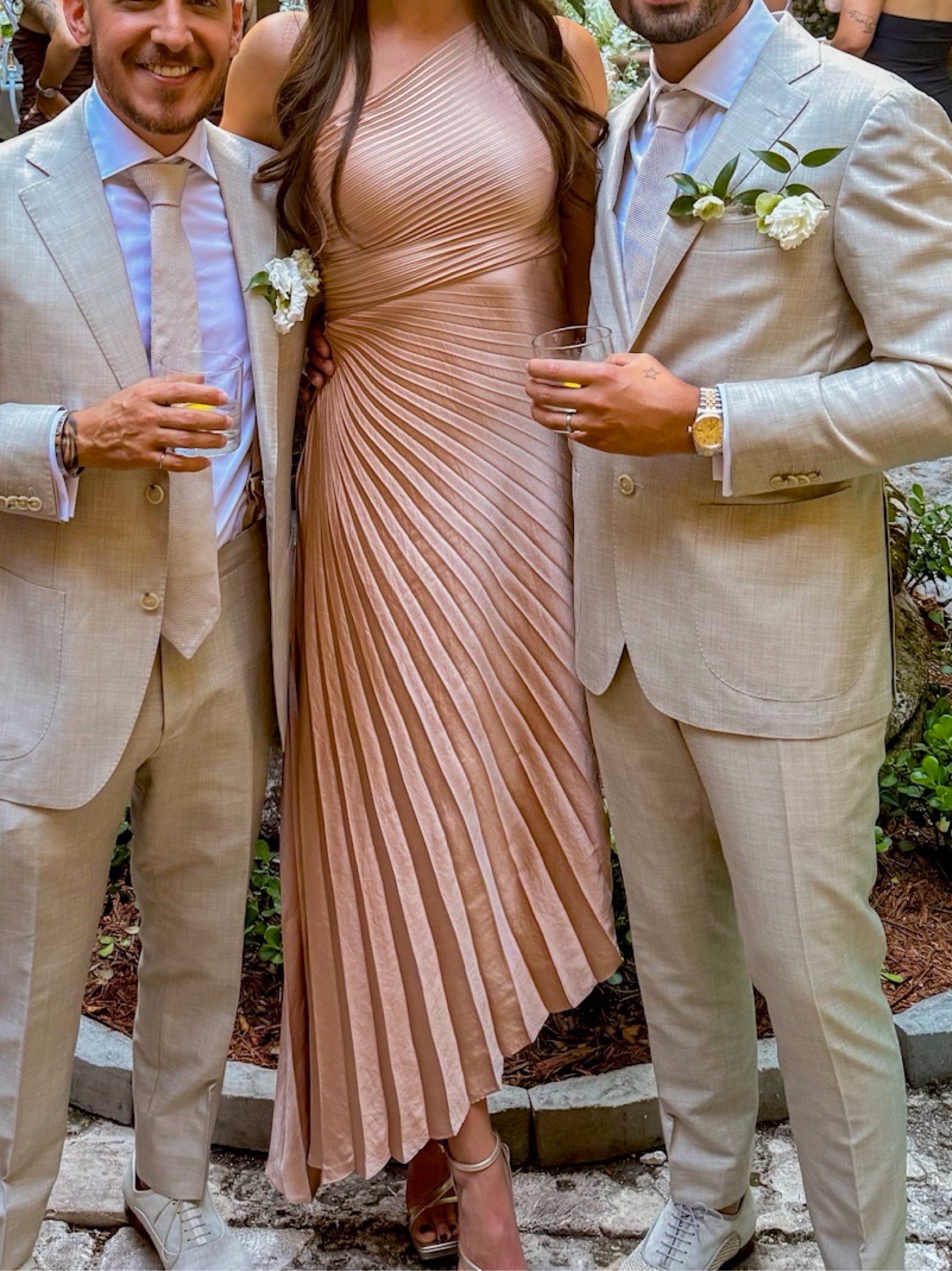 ALC Delfine Champagne Gown - 4
