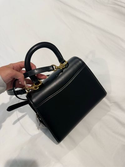 Coach Sammy Top Handle Bag in Black by Coach | Pickle