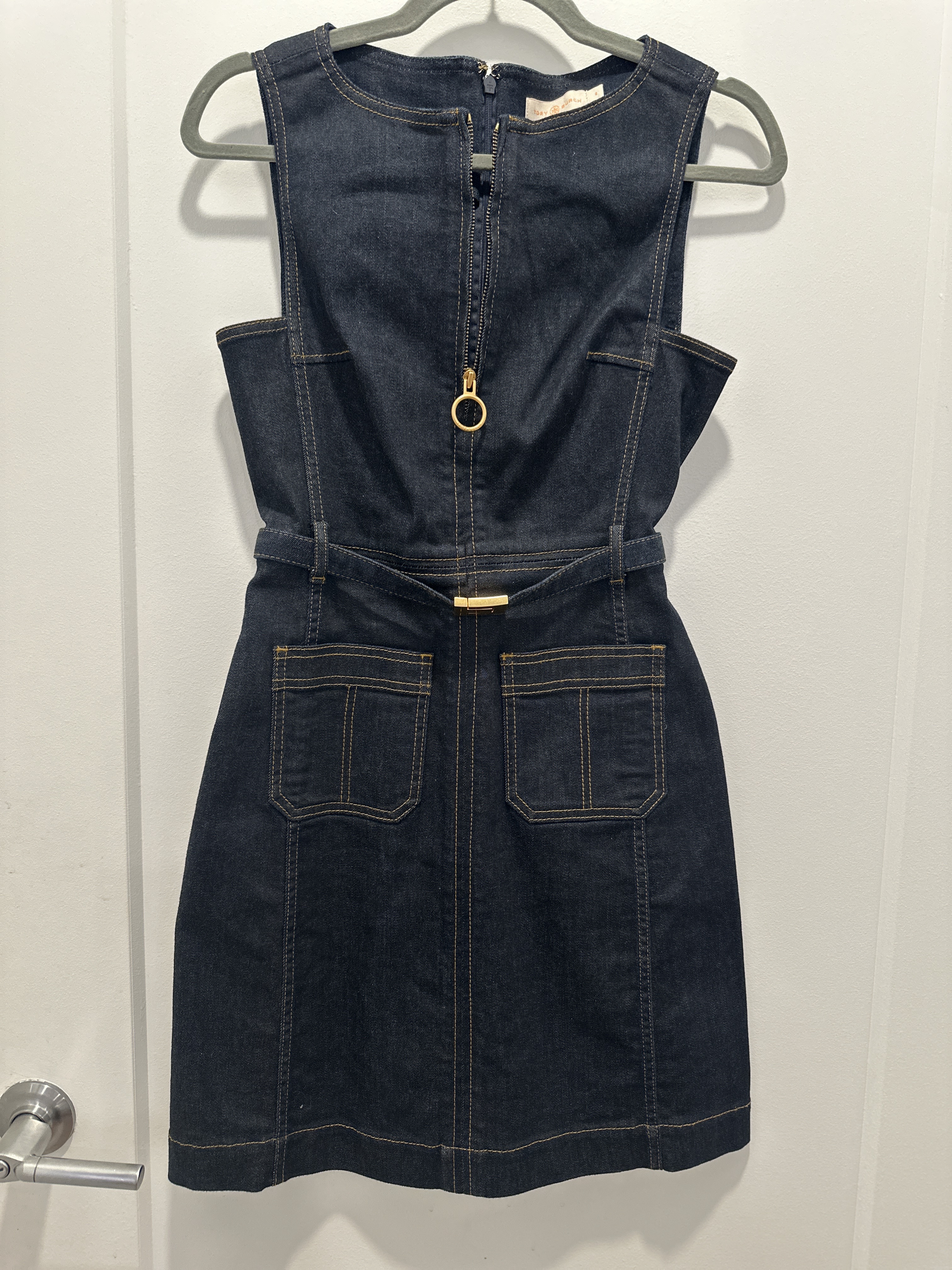 Tory Burch Denim Dress Size 0