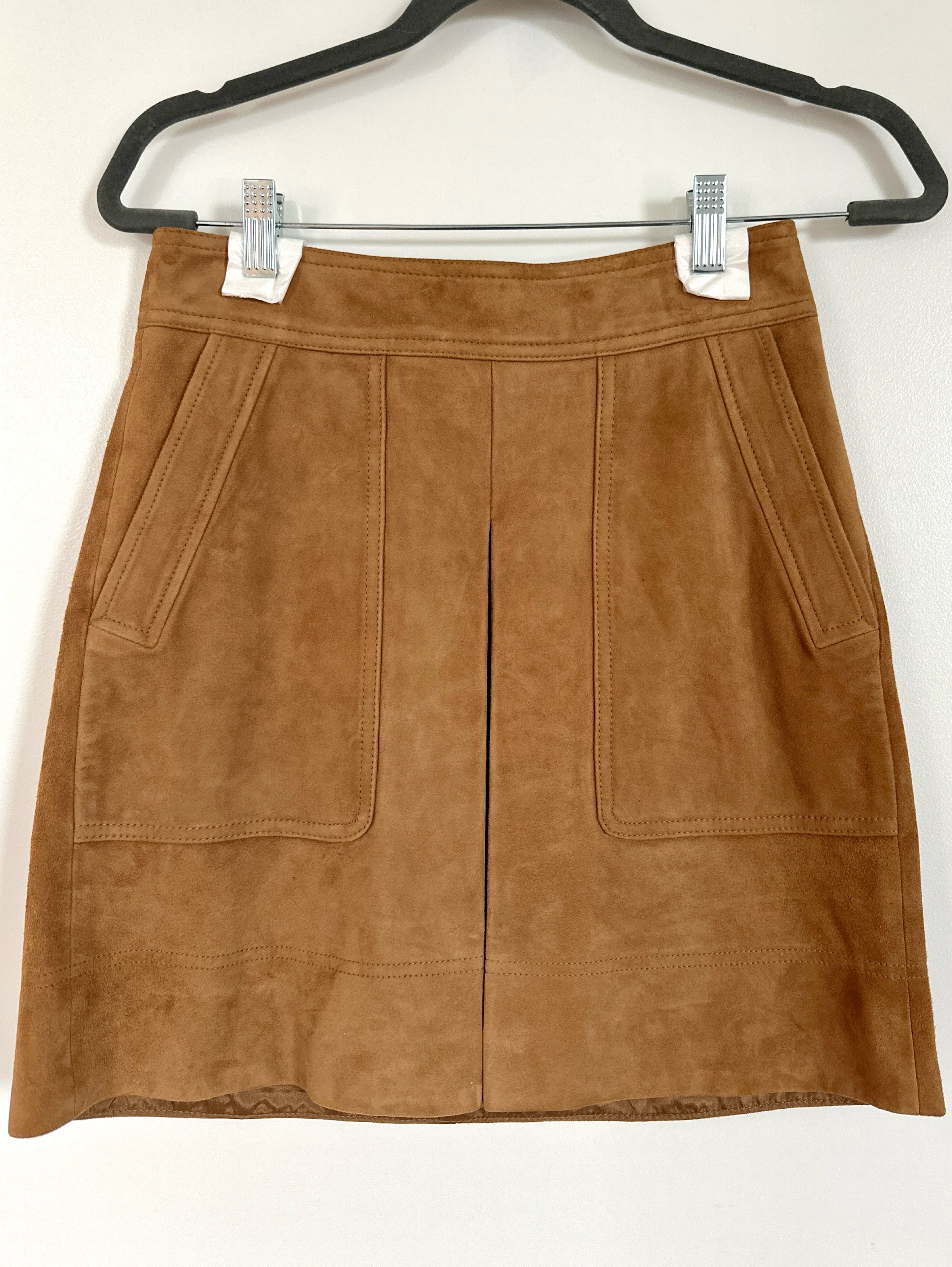 Vince Tan 100% Lambskin A-Line Size 2