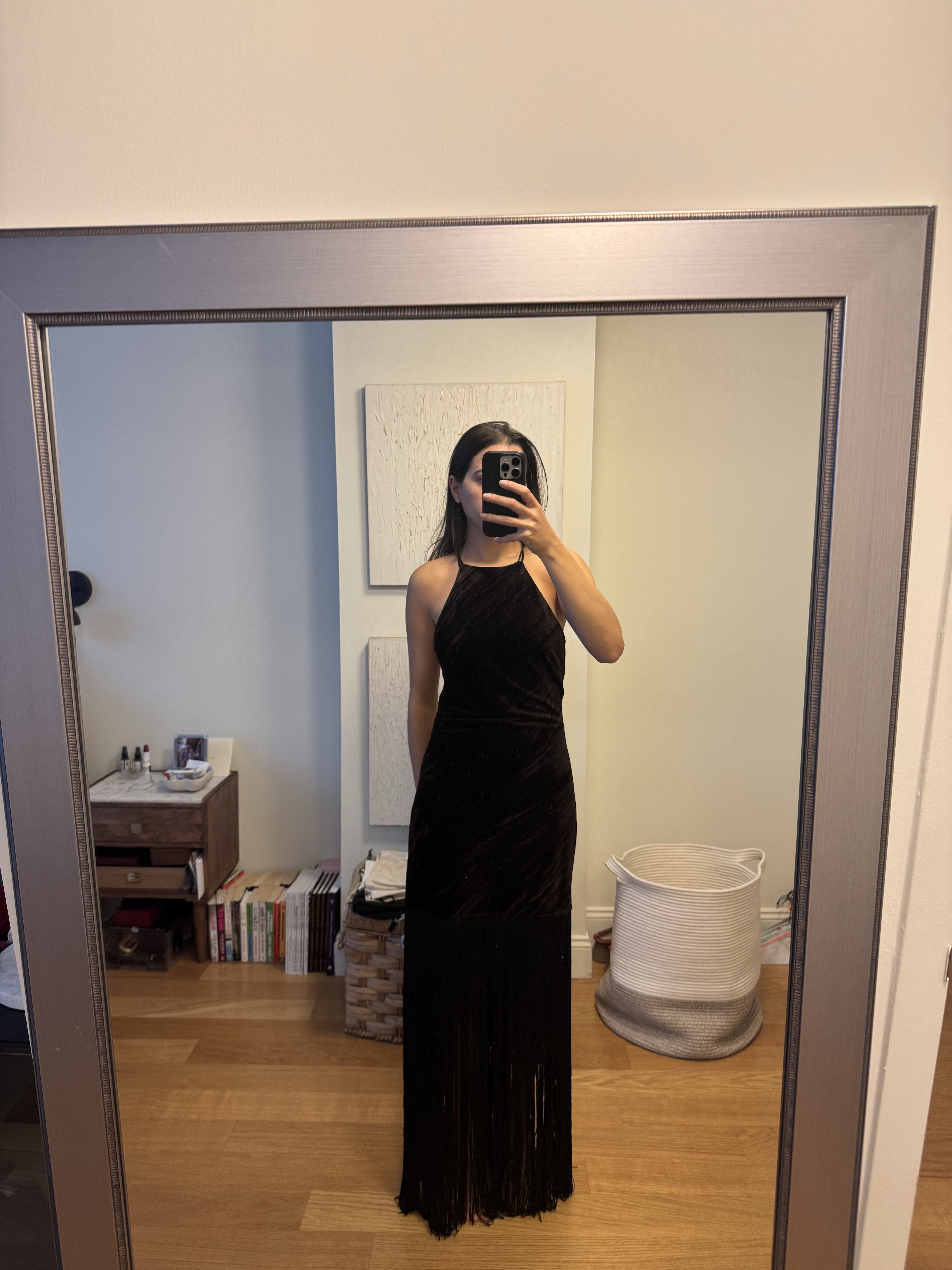 zara velvet dress NWT Black Ruched Size XS Ernest Grace seam zipper closure at shoulder. Dresses for Women | ZARA