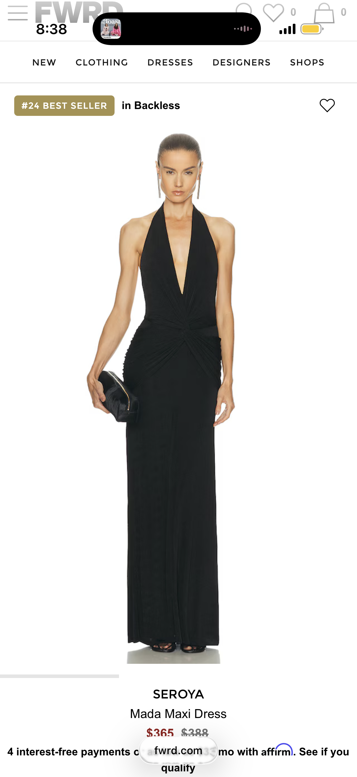 seroya black dress Ebony Maxi Dress Black / S
