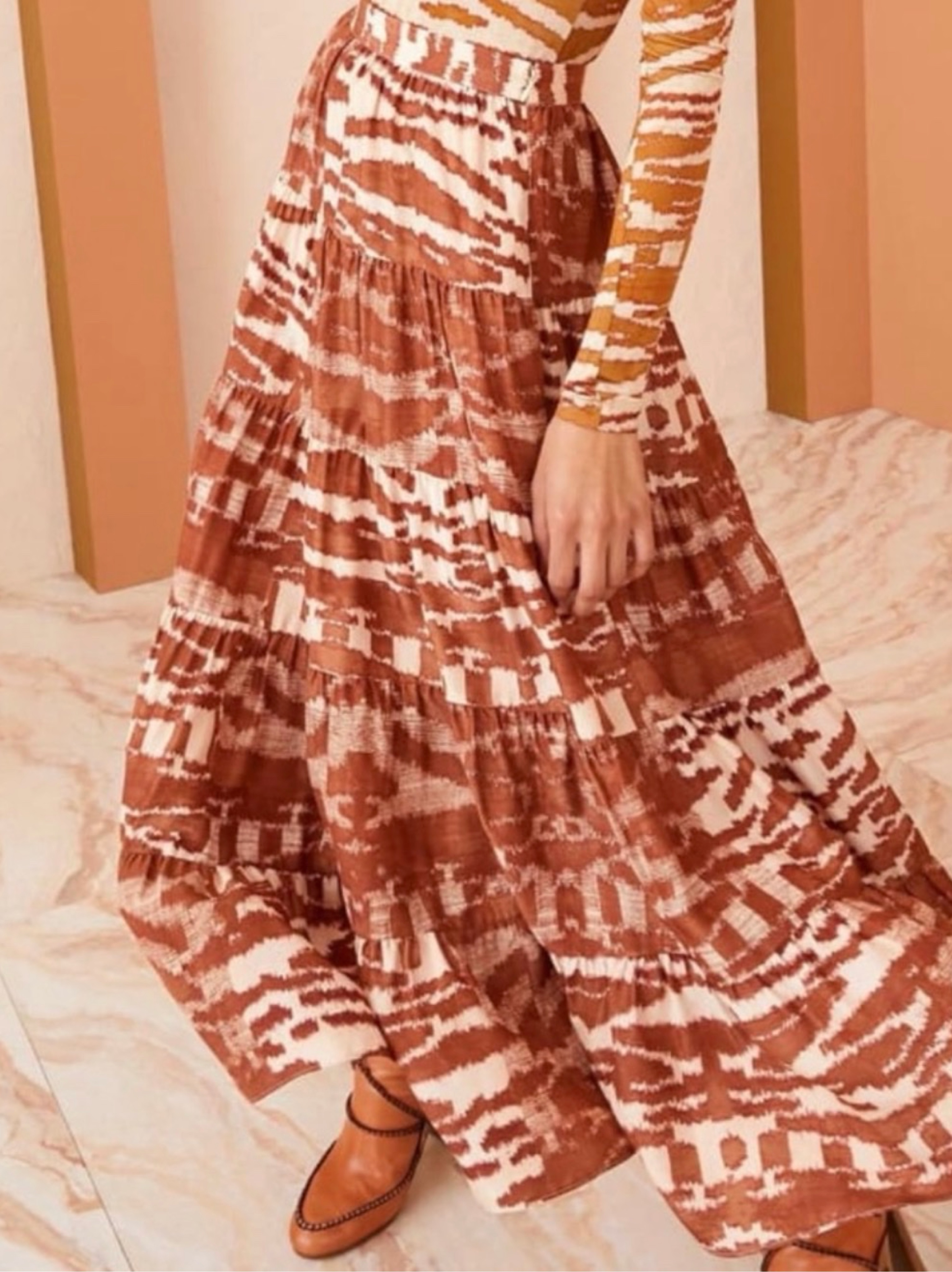 Ulla Johnson Aisa Fawn Skirt